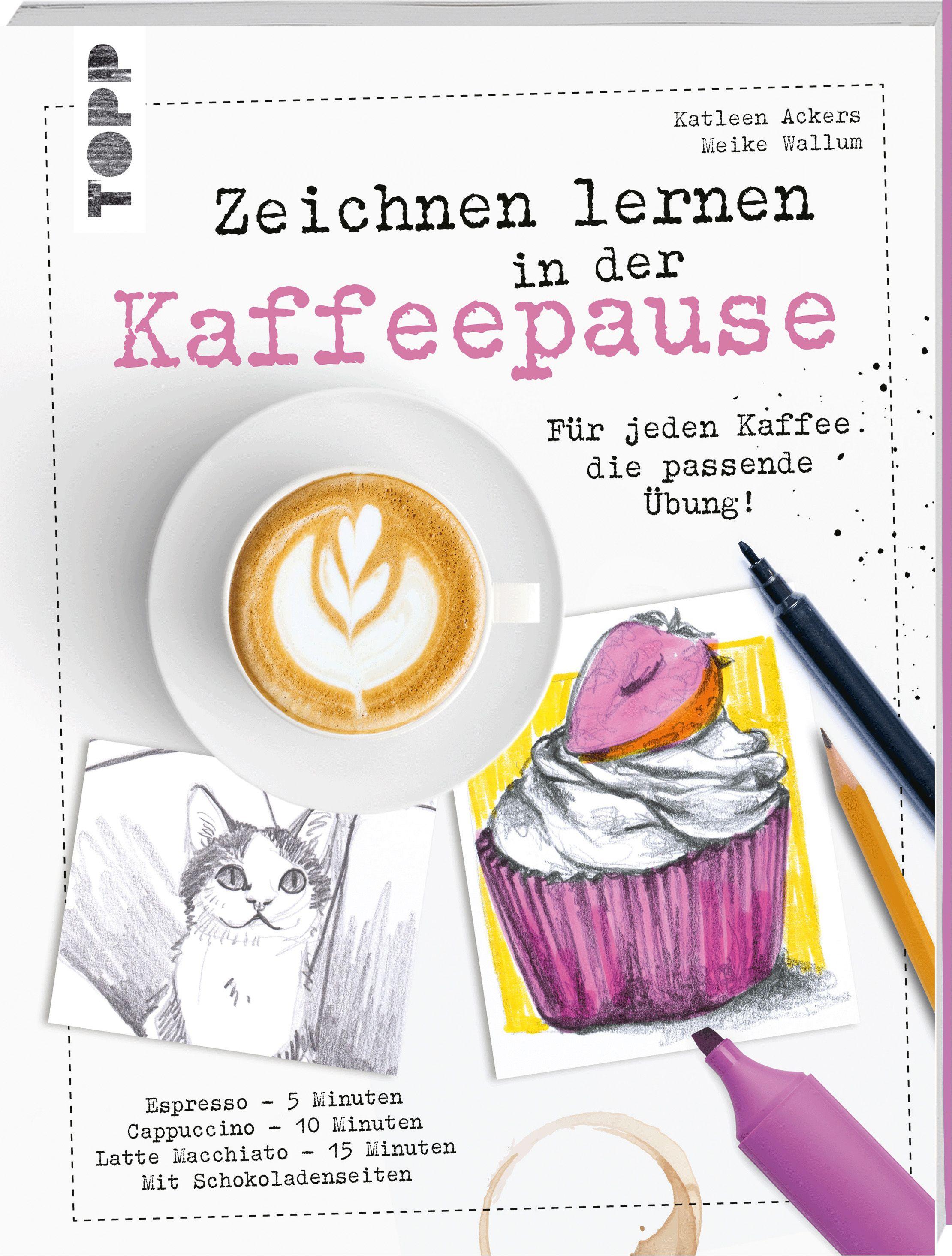 Vorderes Coverbild Zeichnen lernen in der Kaffeepause