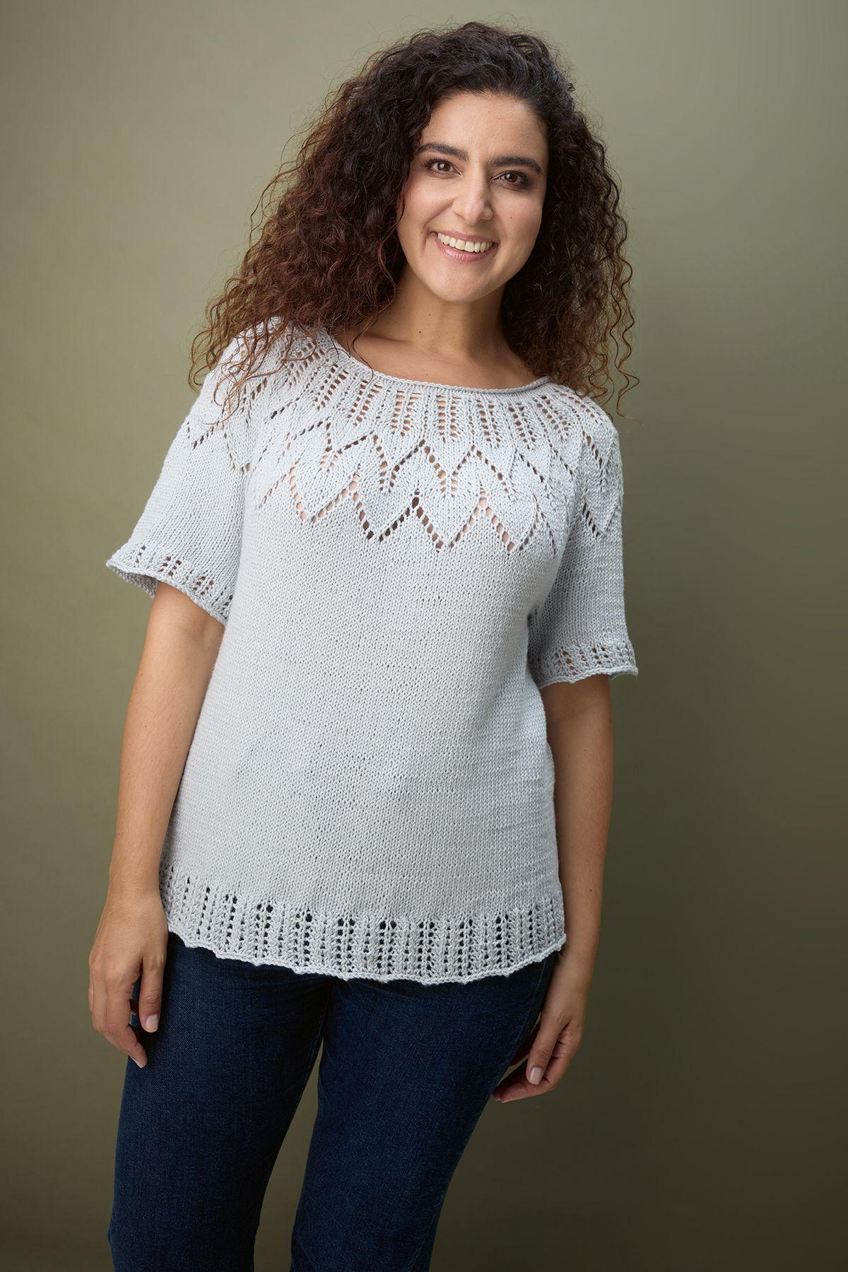 Beispielinhalt (Bild) Aus 1 mach viele. Rundpassen-Shirts stricken