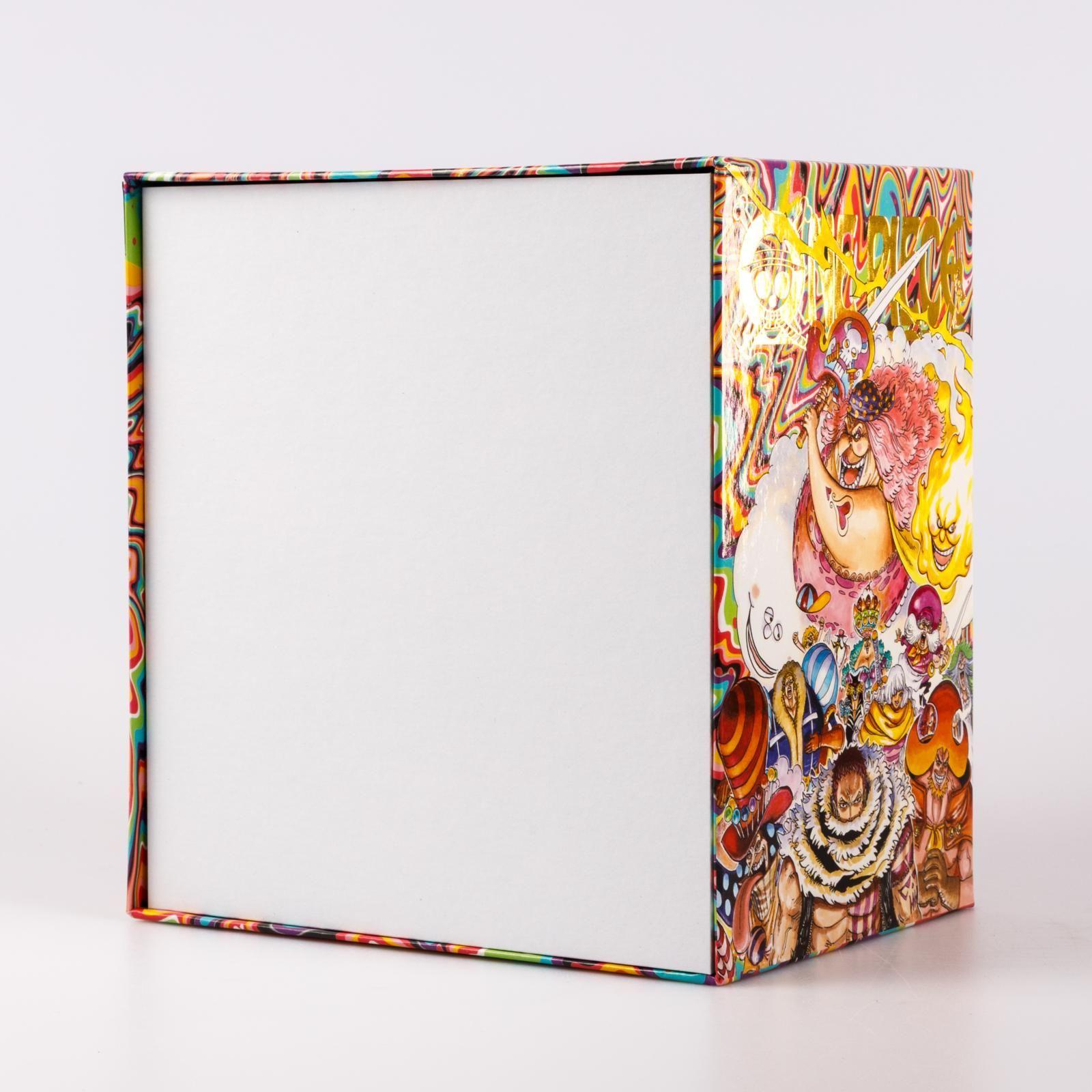 Beispielinhalt (Bild) One Piece Sammelschuber 9: Whole Cake Island (leer, für die Bände 81-90, limitiert)