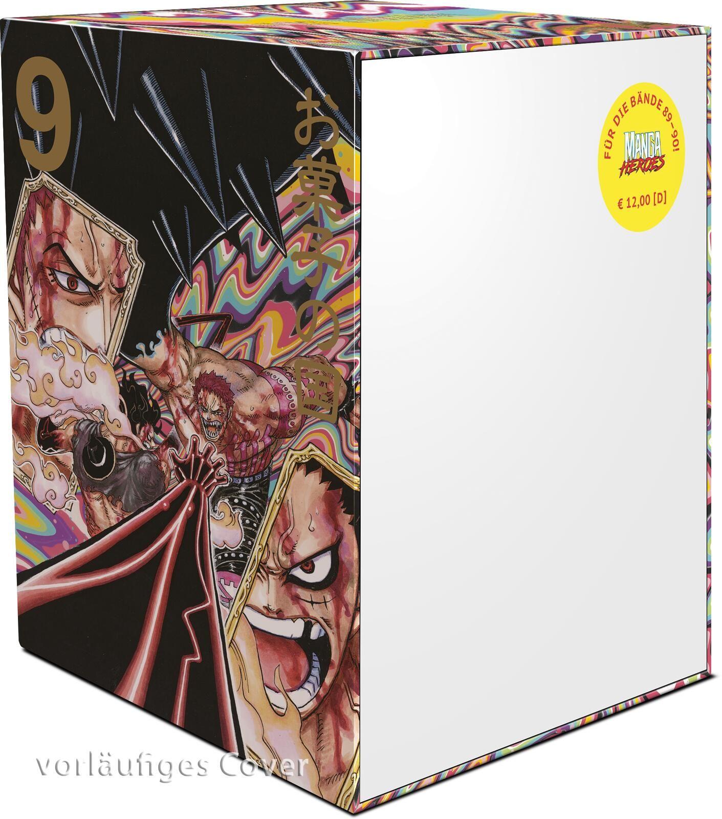 Vorderes Coverbild One Piece Sammelschuber 9: Whole Cake Island (leer, für die Bände 81-90, limitiert)