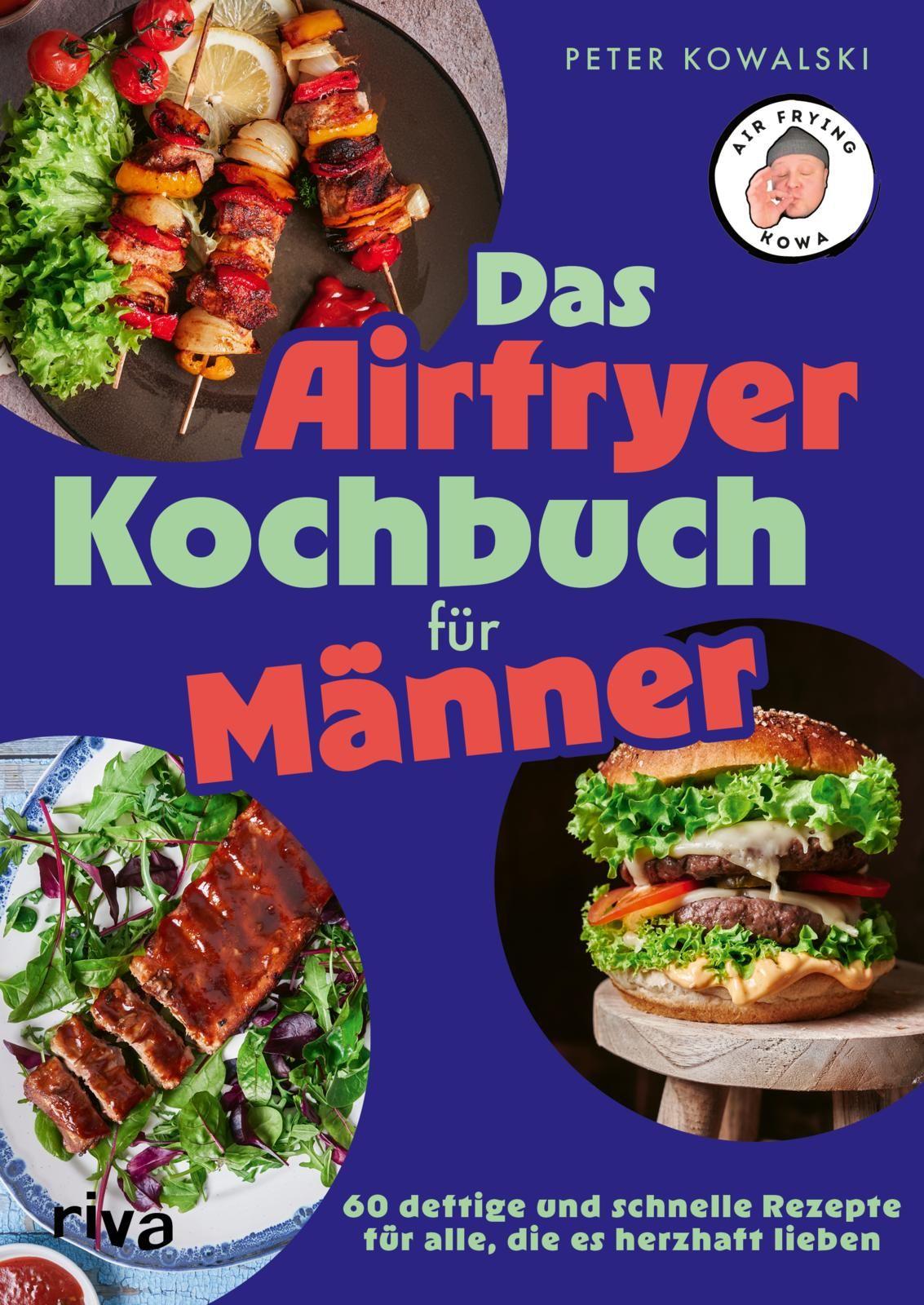 Vorderes Coverbild Das Airfryer-Kochbuch für Männer