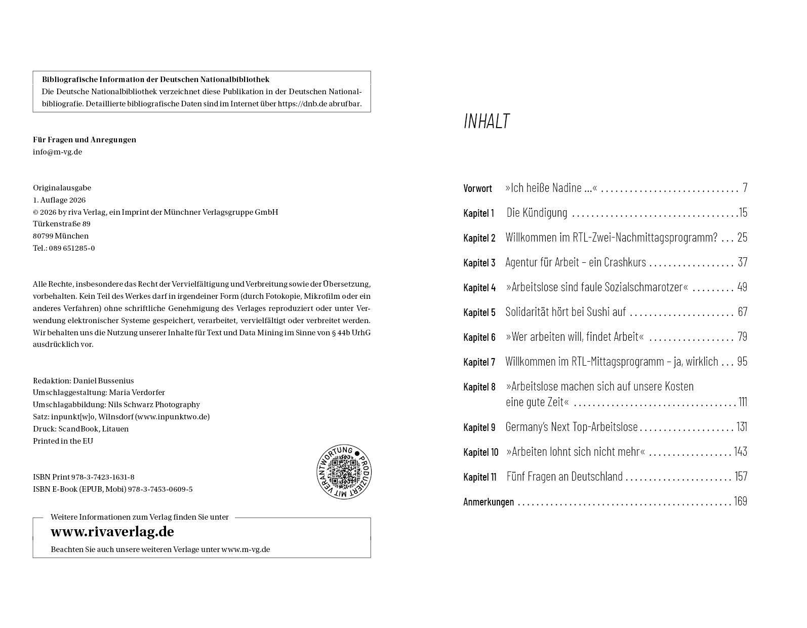 Beispielinhalt (Bild) 'Sozialschmarotzerin'