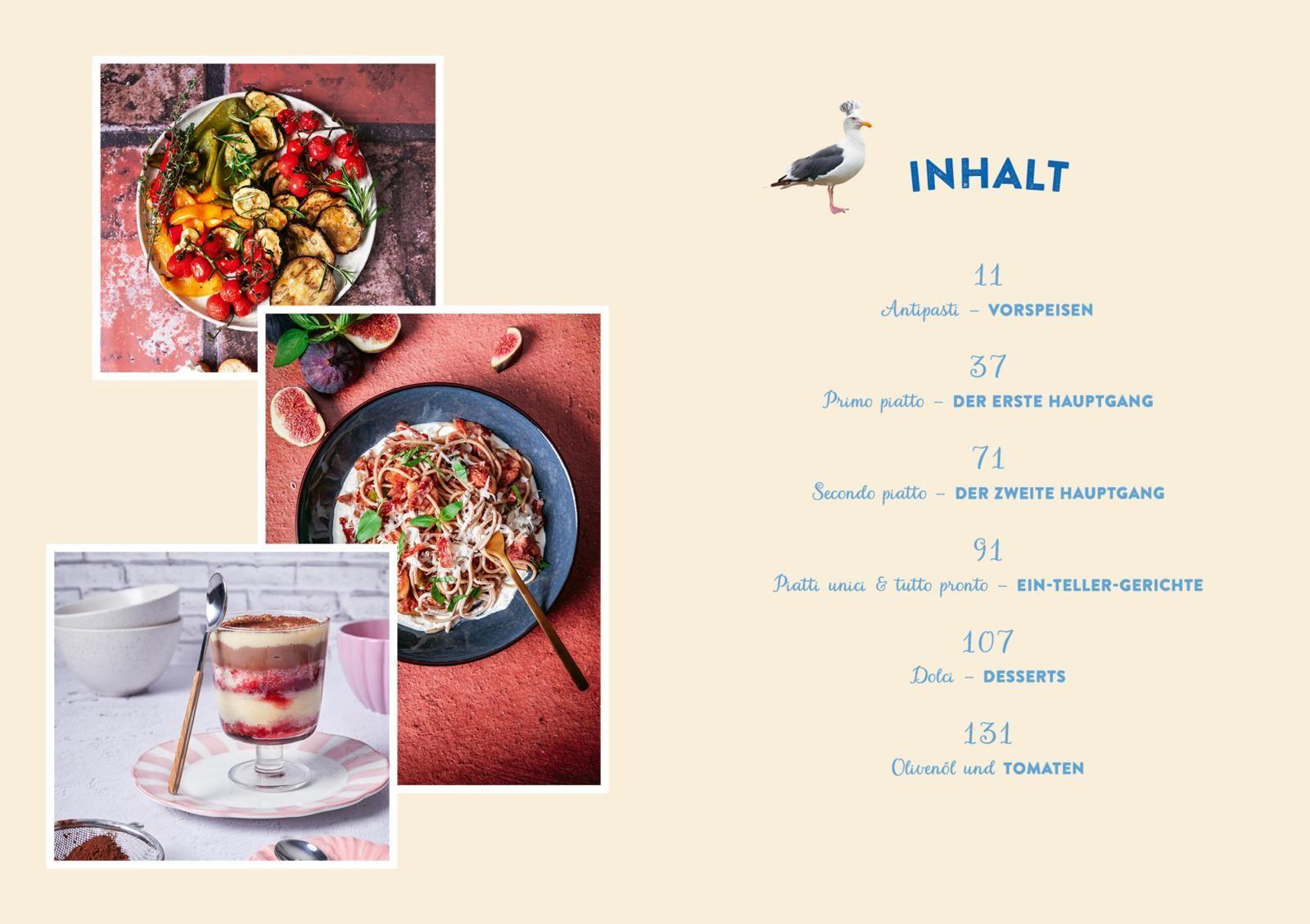 Beispielinhalt (Bild) Mamma Carlotta kocht