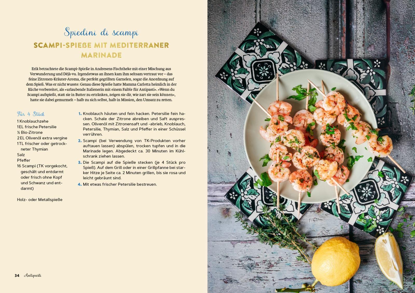 Beispielinhalt (Bild) Mamma Carlotta kocht