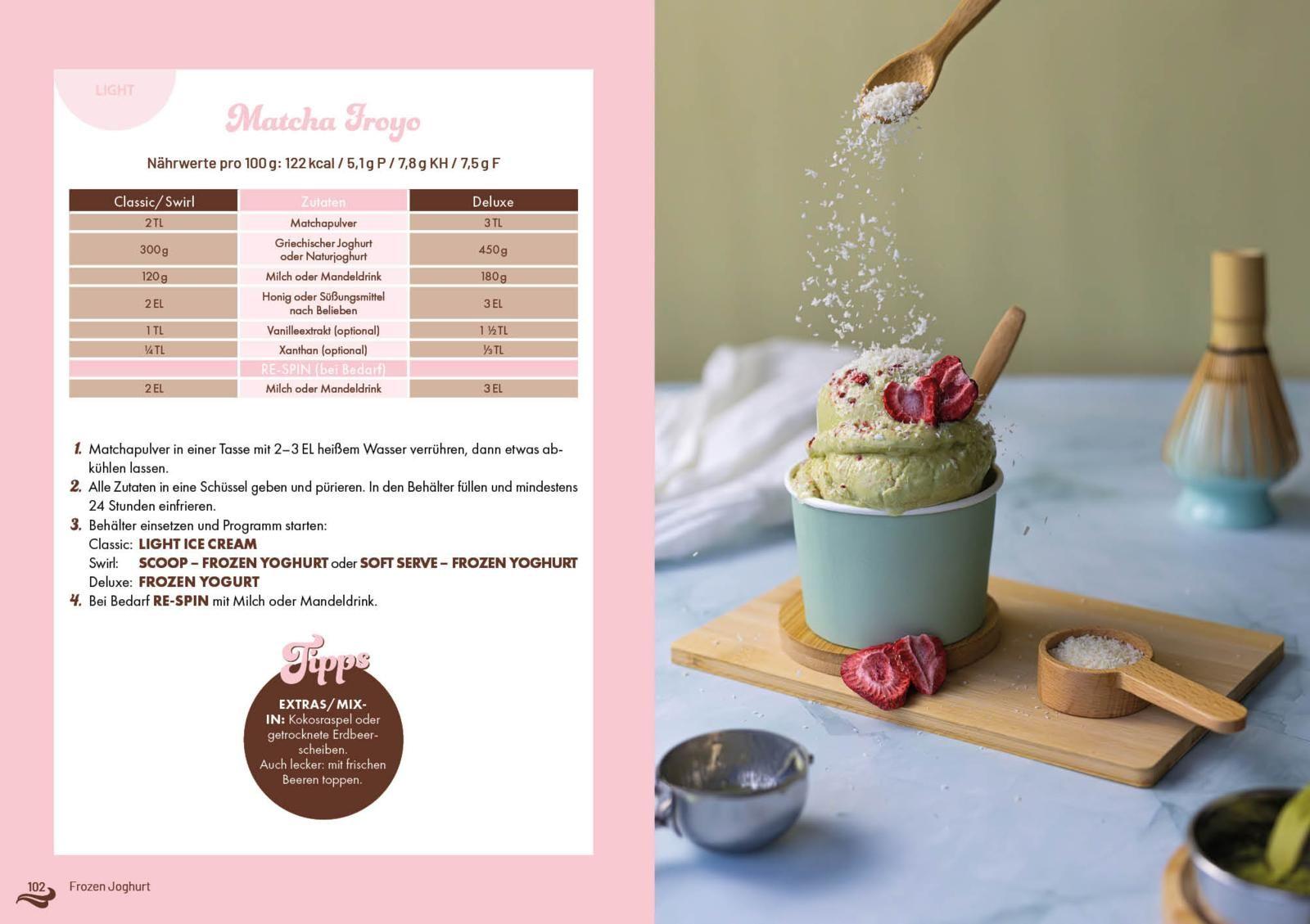 Beispielinhalt (Bild) Eis Deluxe mit der Ninja® CREAMi®