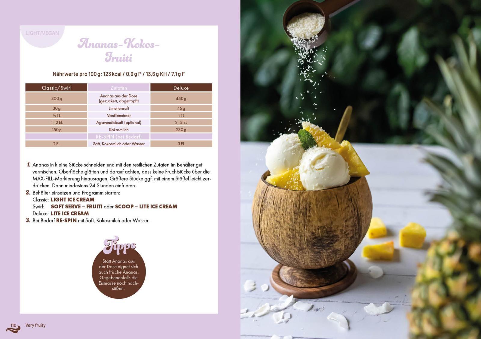 Beispielinhalt (Bild) Eis Deluxe mit der Ninja® CREAMi®