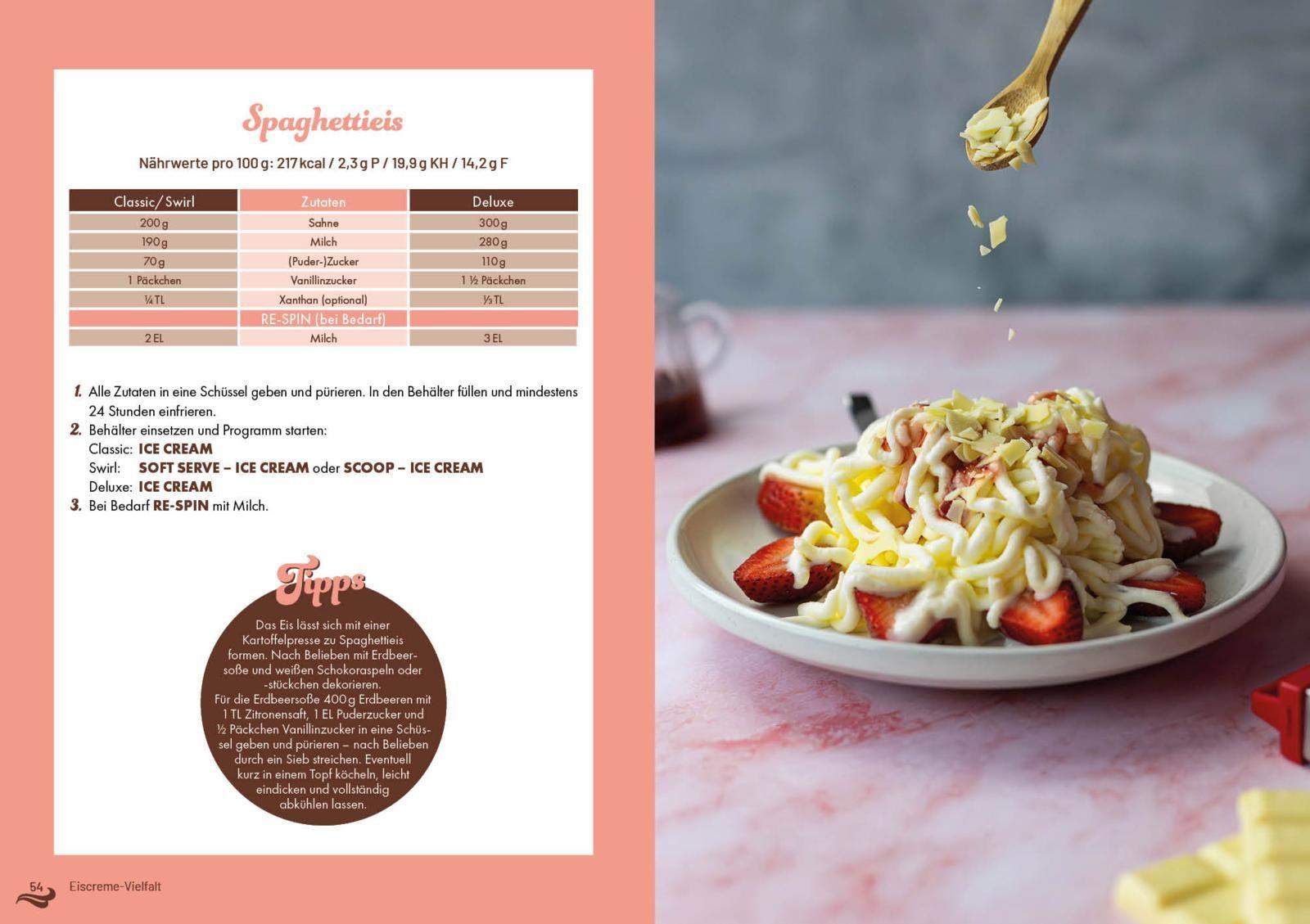 Beispielinhalt (Bild) Eis Deluxe mit der Ninja® CREAMi®