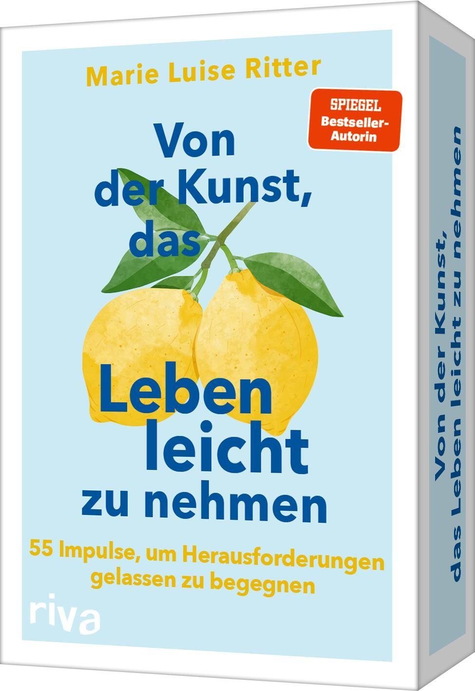 Vorderes Coverbild Von der Kunst, das Leben leicht zu nehmen - 55 Impulse, um Herausforderungen gelassen zu begegnen