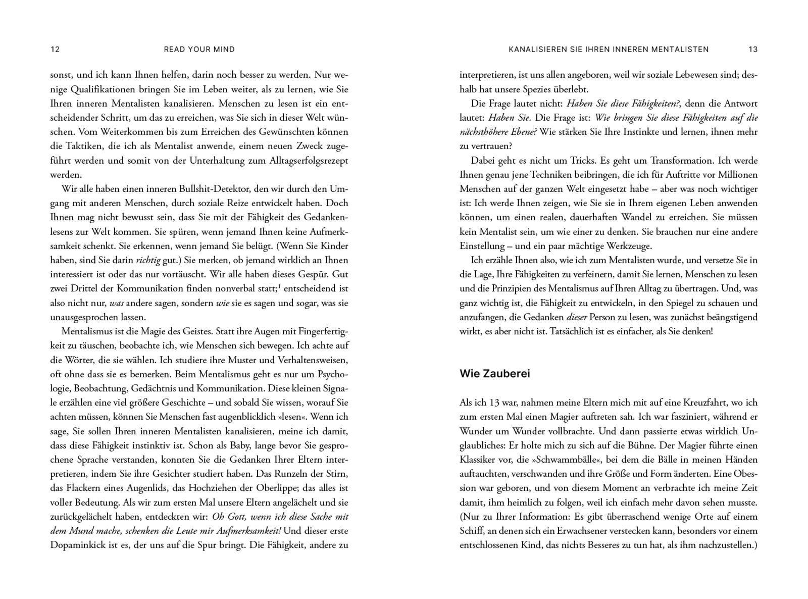 Beispielinhalt (Bild) Read Your Mind