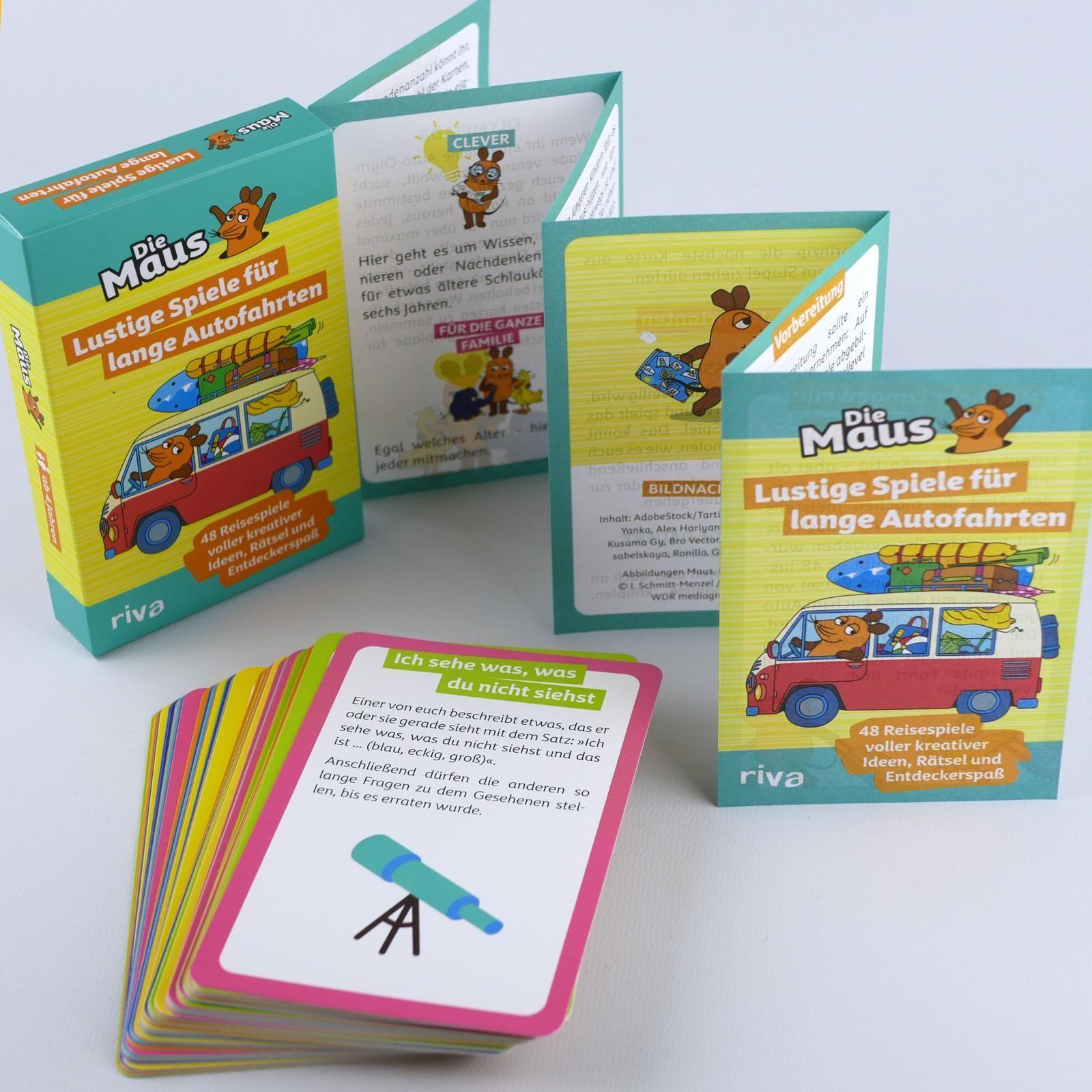 Beispielinhalt (Bild) Die Maus - lustige Spiele für lange Autofahrten