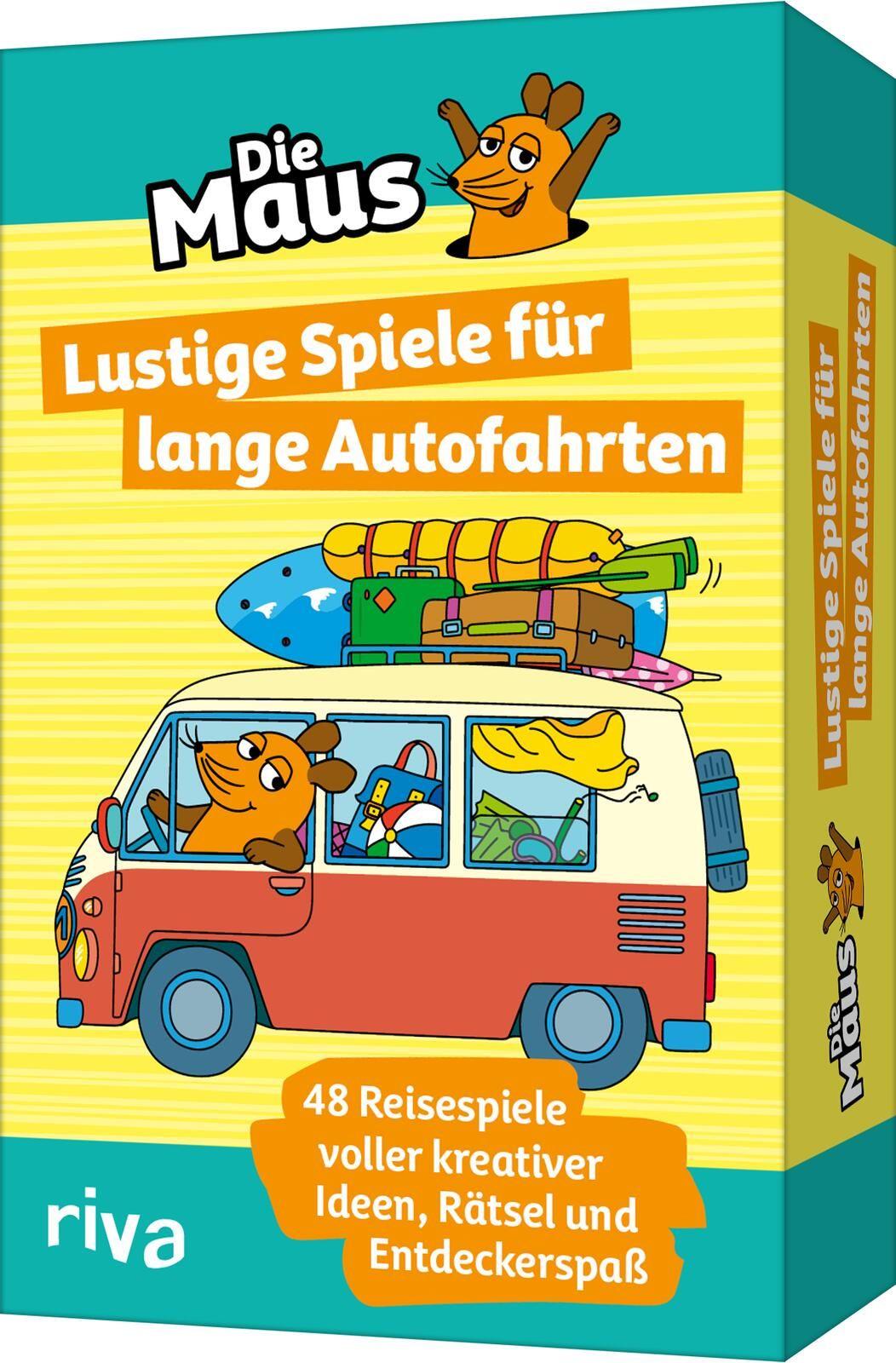 Vorderes Coverbild Die Maus - lustige Spiele für lange Autofahrten
