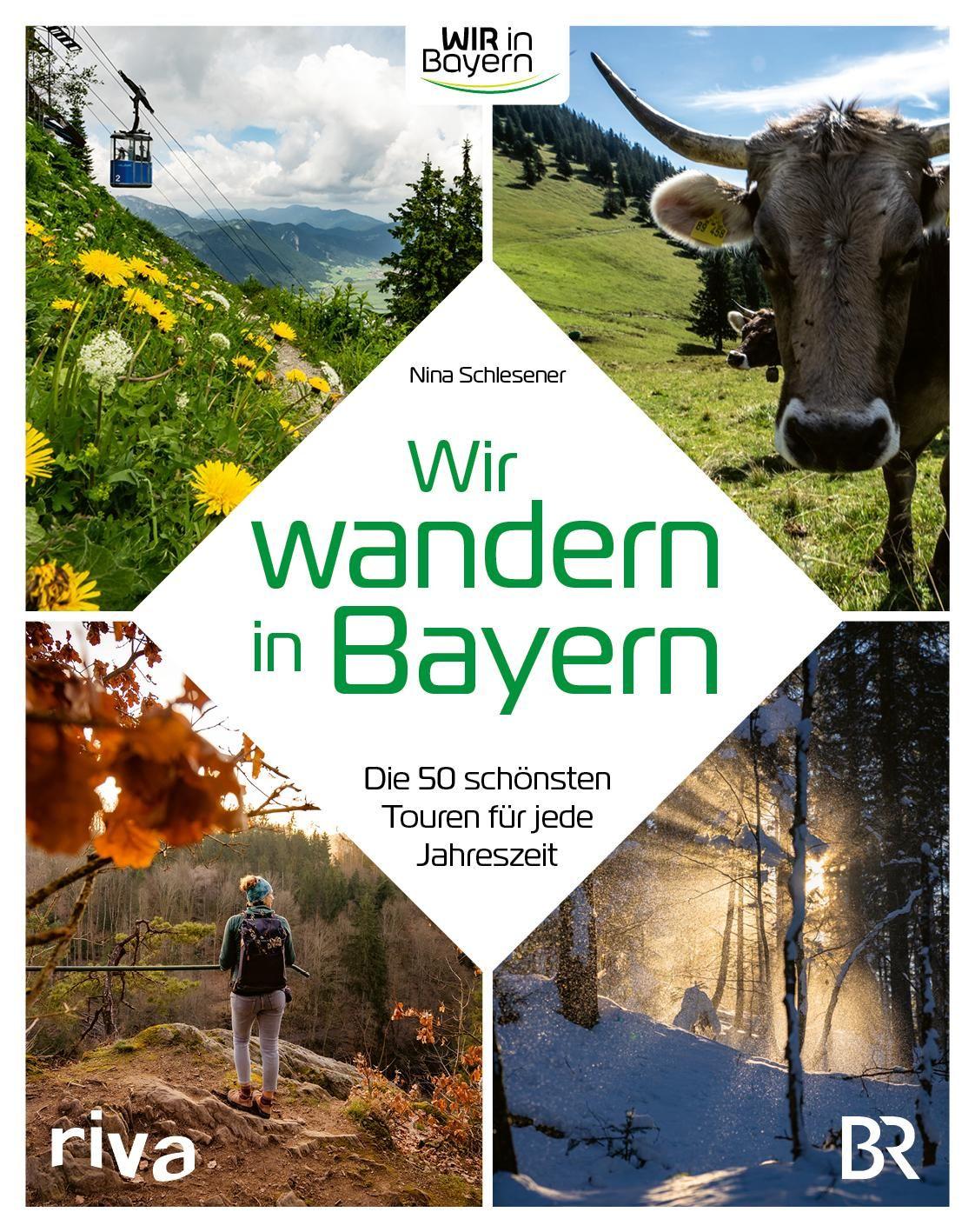 Vorderes Coverbild Wir wandern in Bayern