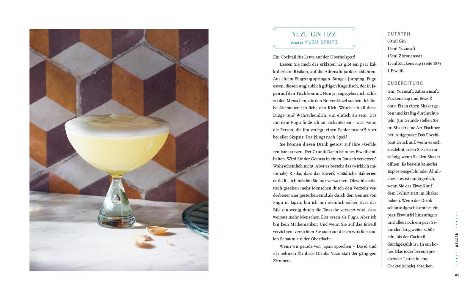 Beispielinhalt (Bild) Cocktails & Mocktails