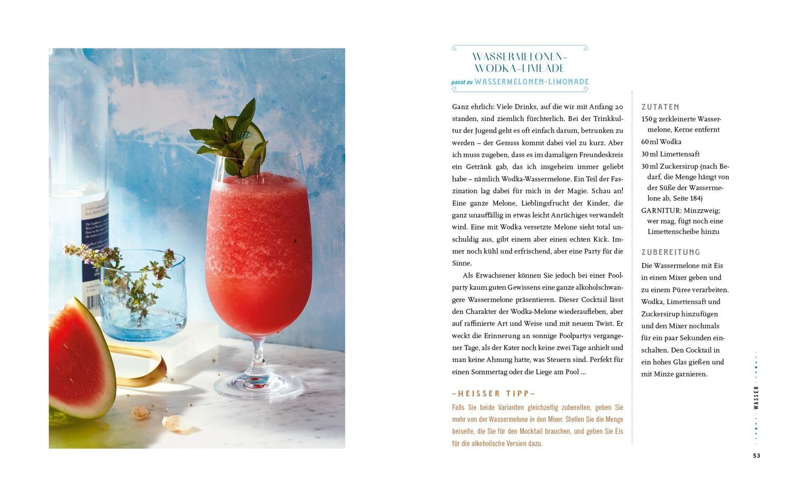 Beispielinhalt (Bild) Cocktails & Mocktails