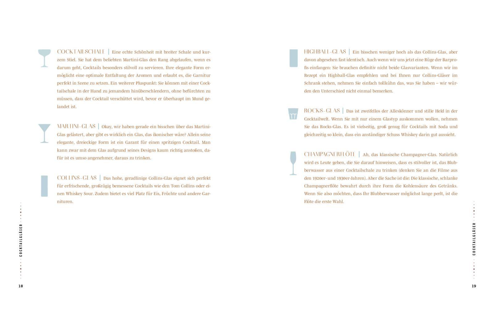 Beispielinhalt (Bild) Cocktails & Mocktails
