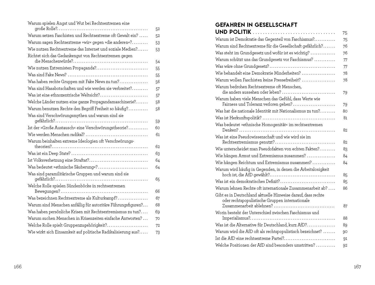 Beispielinhalt (Bild) Erklärs mir, als wäre ich 5 - Rechtsextremismus und Faschismus