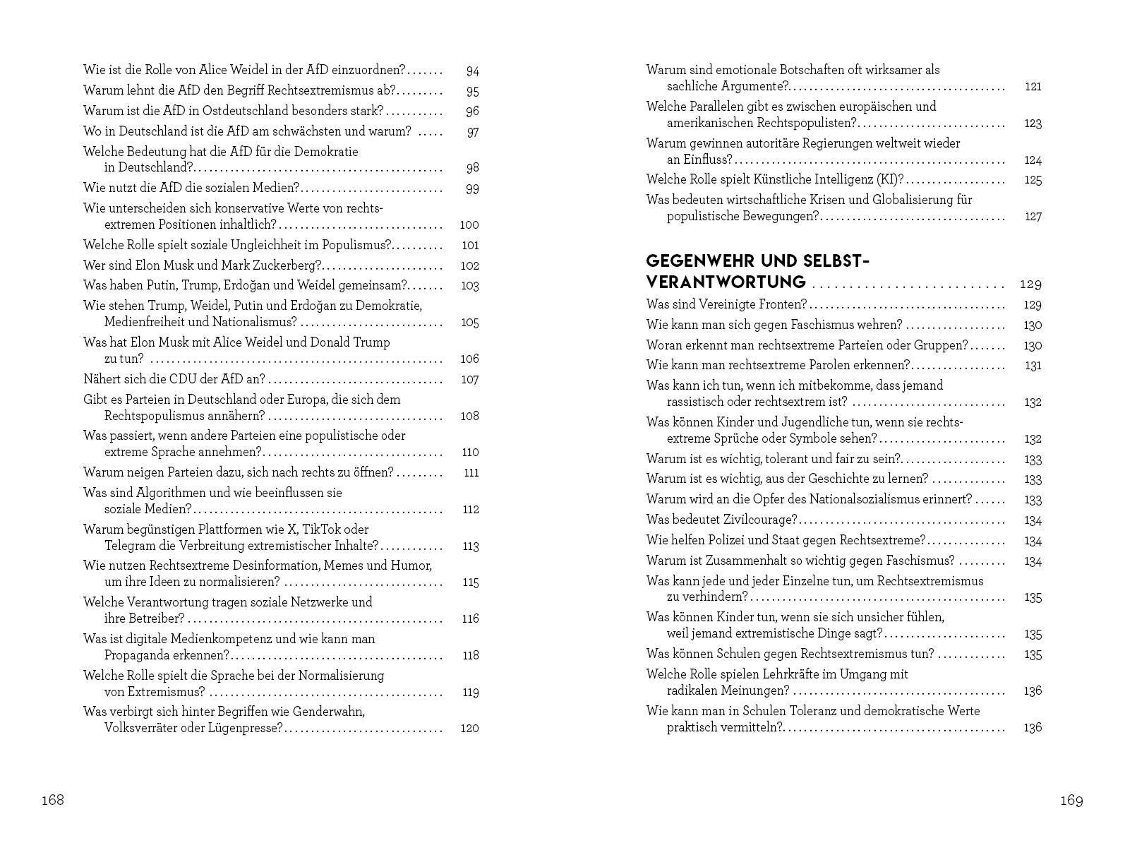 Beispielinhalt (Bild) Erklärs mir, als wäre ich 5 - Rechtsextremismus und Faschismus