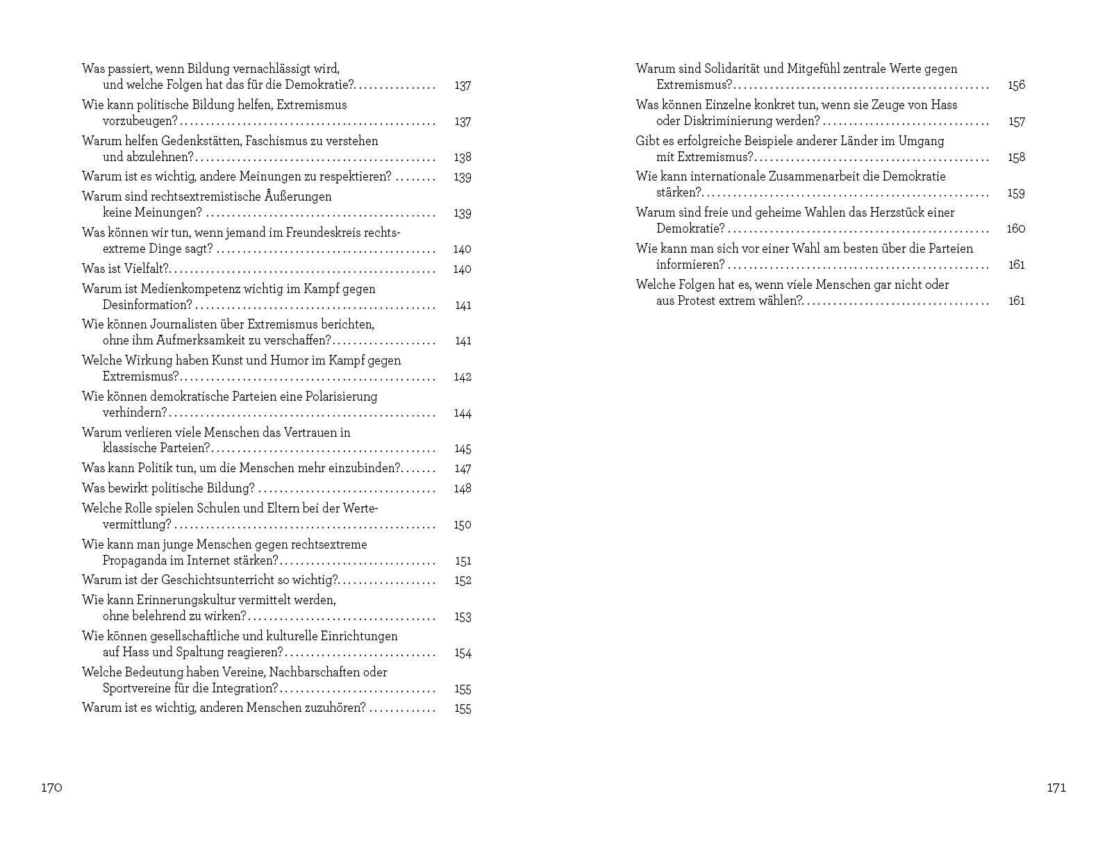 Beispielinhalt (Bild) Erklärs mir, als wäre ich 5 - Rechtsextremismus und Faschismus