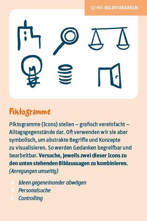 Beispielinhalt (Bild) UZMO - Kreativ mit dem Stift