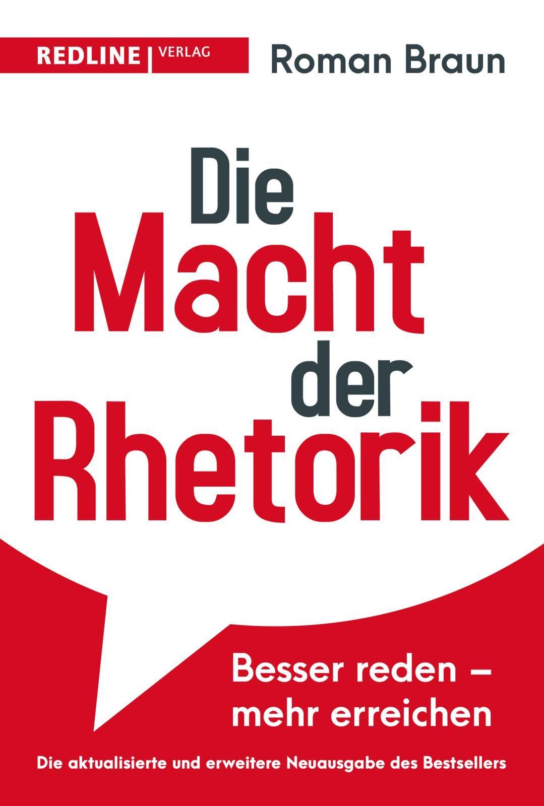 Vorderes Coverbild Die Macht der Rhetorik