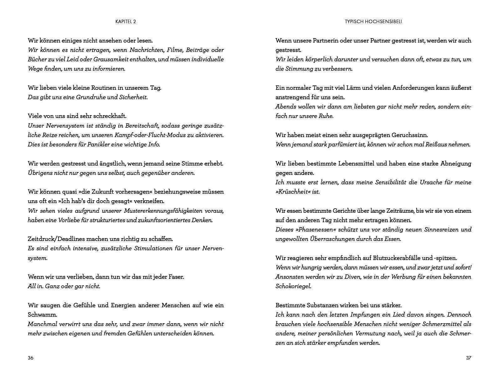 Beispielinhalt (Bild) How We Feel - Hochsensible fühlen anders