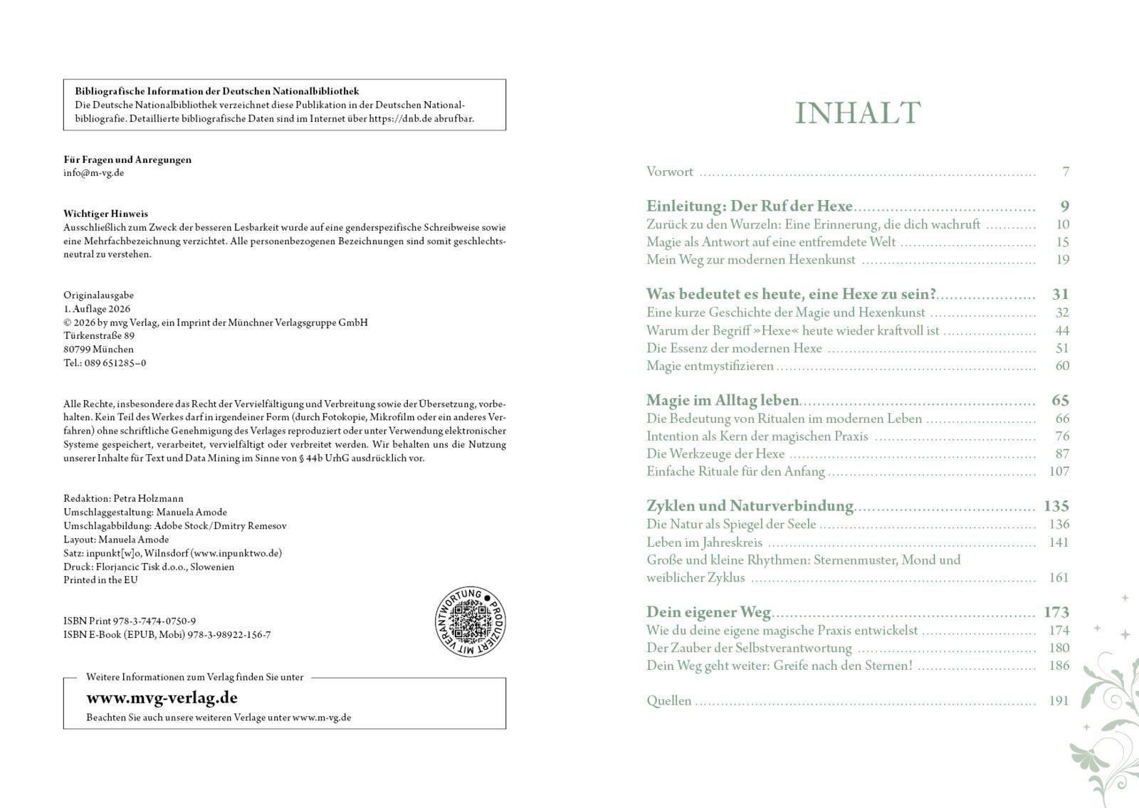 Beispielinhalt (Bild) Der Ruf der Hexe