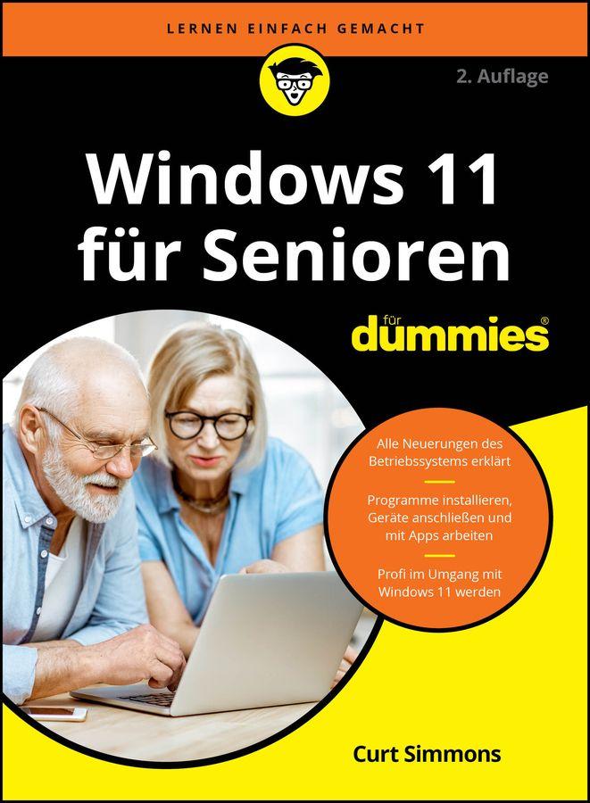 Vorderes Coverbild Windows 11 für Senioren für Dummies