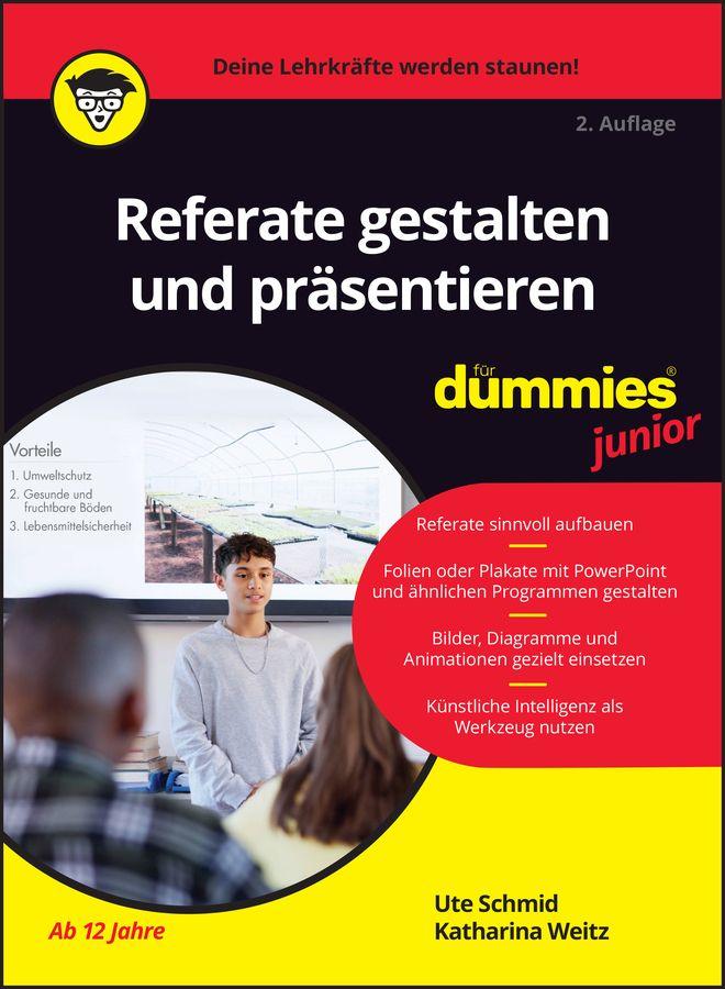 Vorderes Coverbild Referate gestalten und präsentieren für Dummies Junior