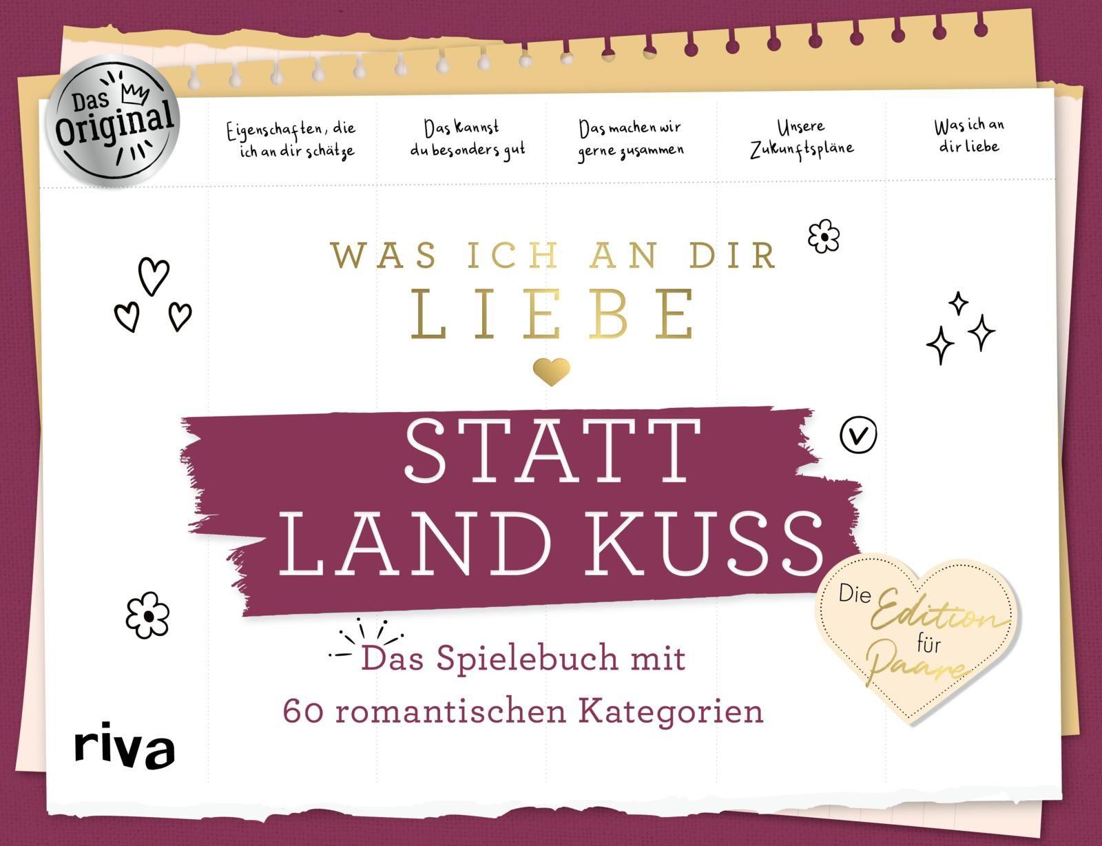 Vorderes Coverbild Was ich an dir liebe - Statt Land Kuss