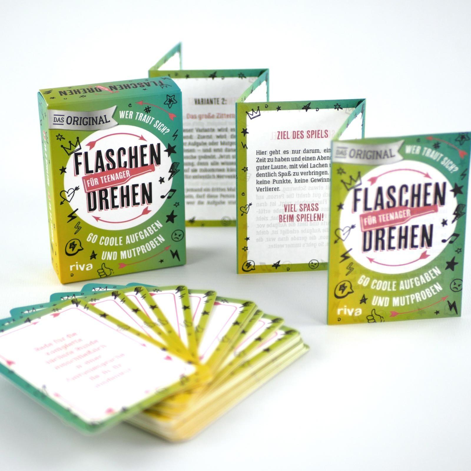 Beispielinhalt (Bild) Flaschendrehen - Für Teenager: 60 coole Aufgaben und Mutproben