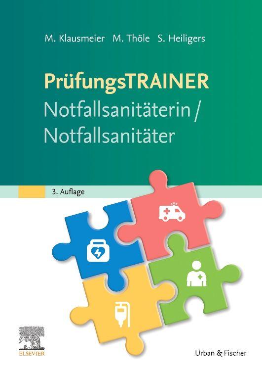 Vorderes Coverbild Prüfungstrainer Notfallsanitäterin/Notfallsanitäter