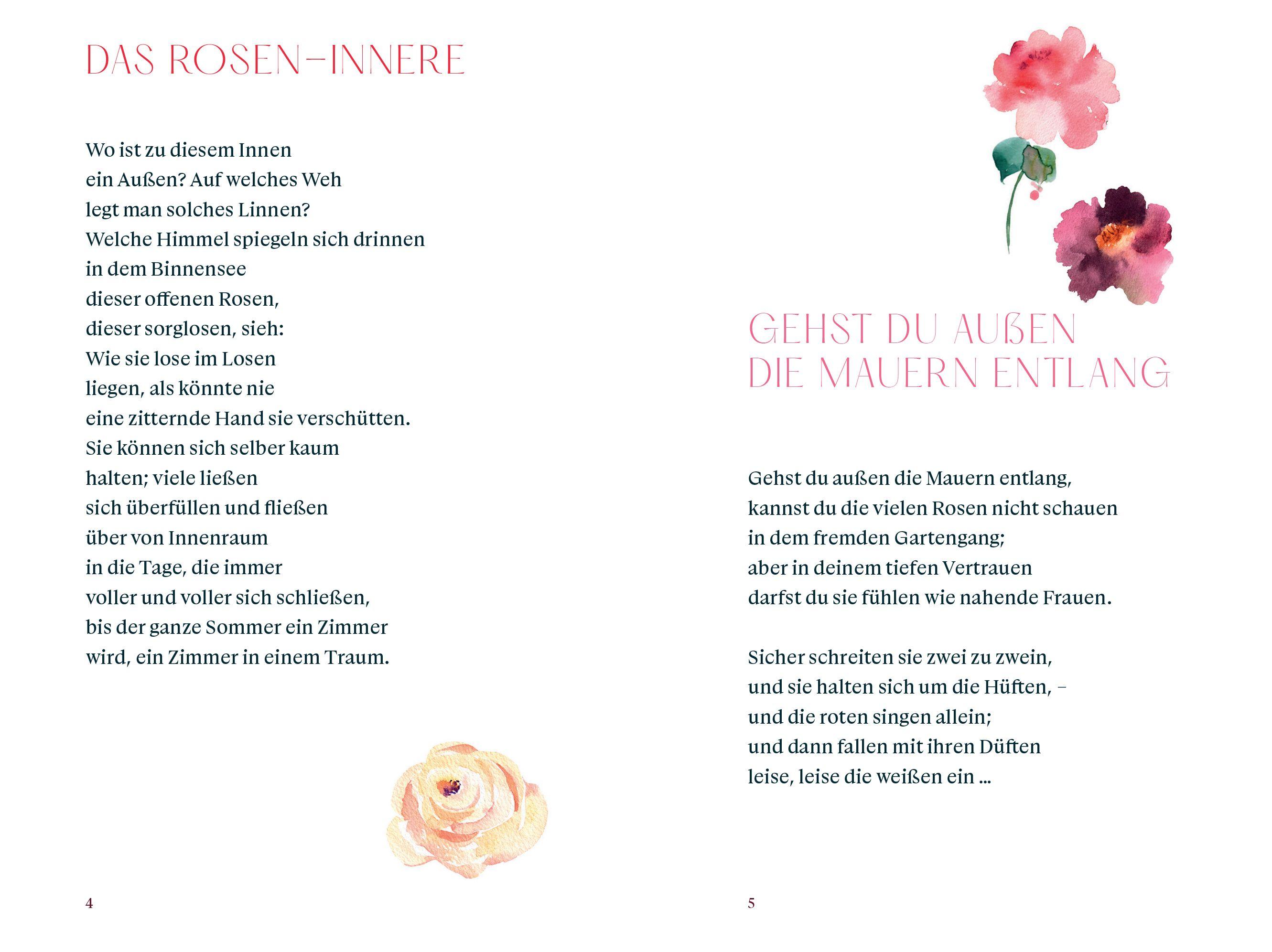 Beispielinhalt (Bild) In Rilkes Rosengarten