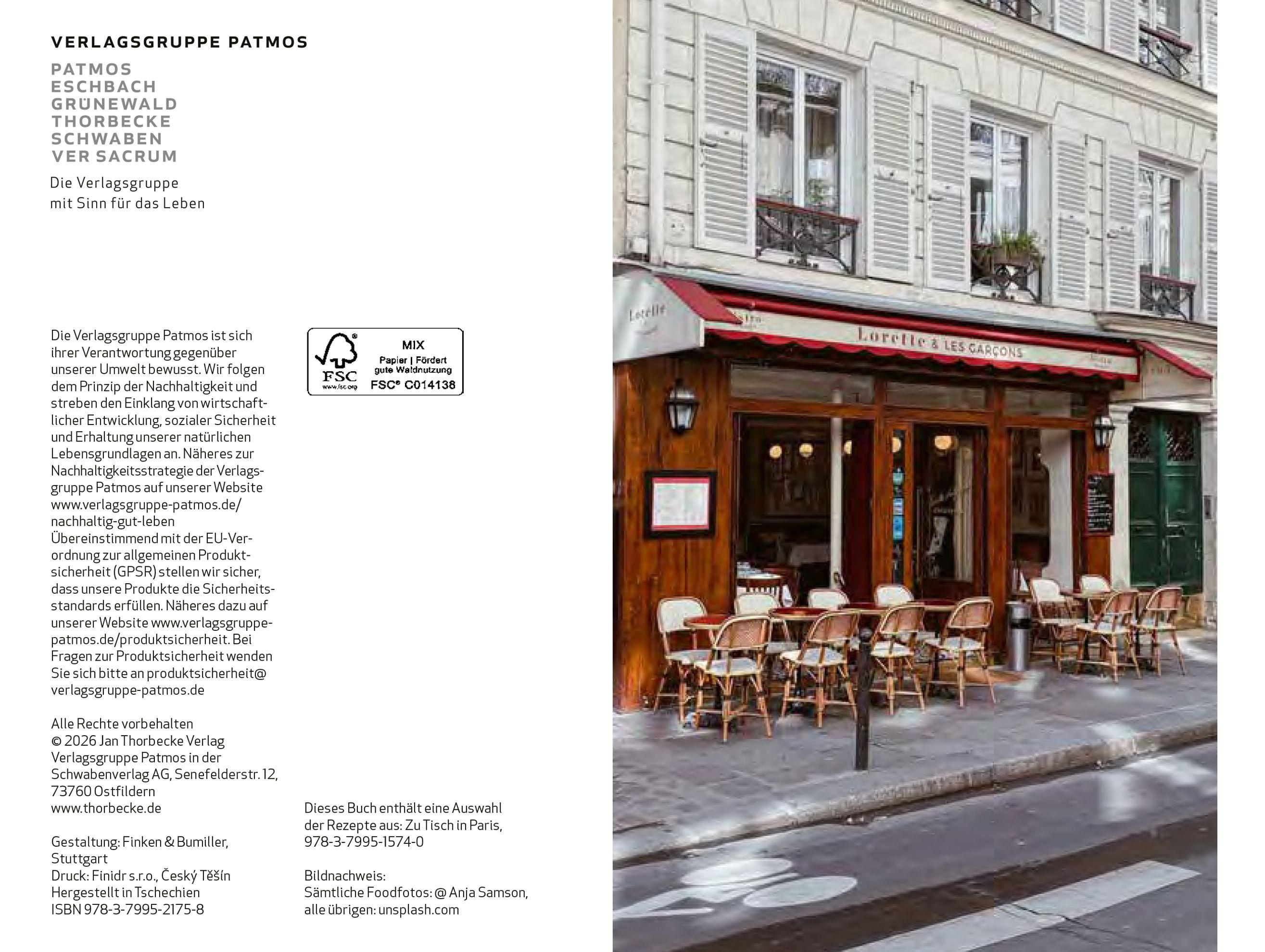 Beispielinhalt (Bild) Bistroküche aus Paris