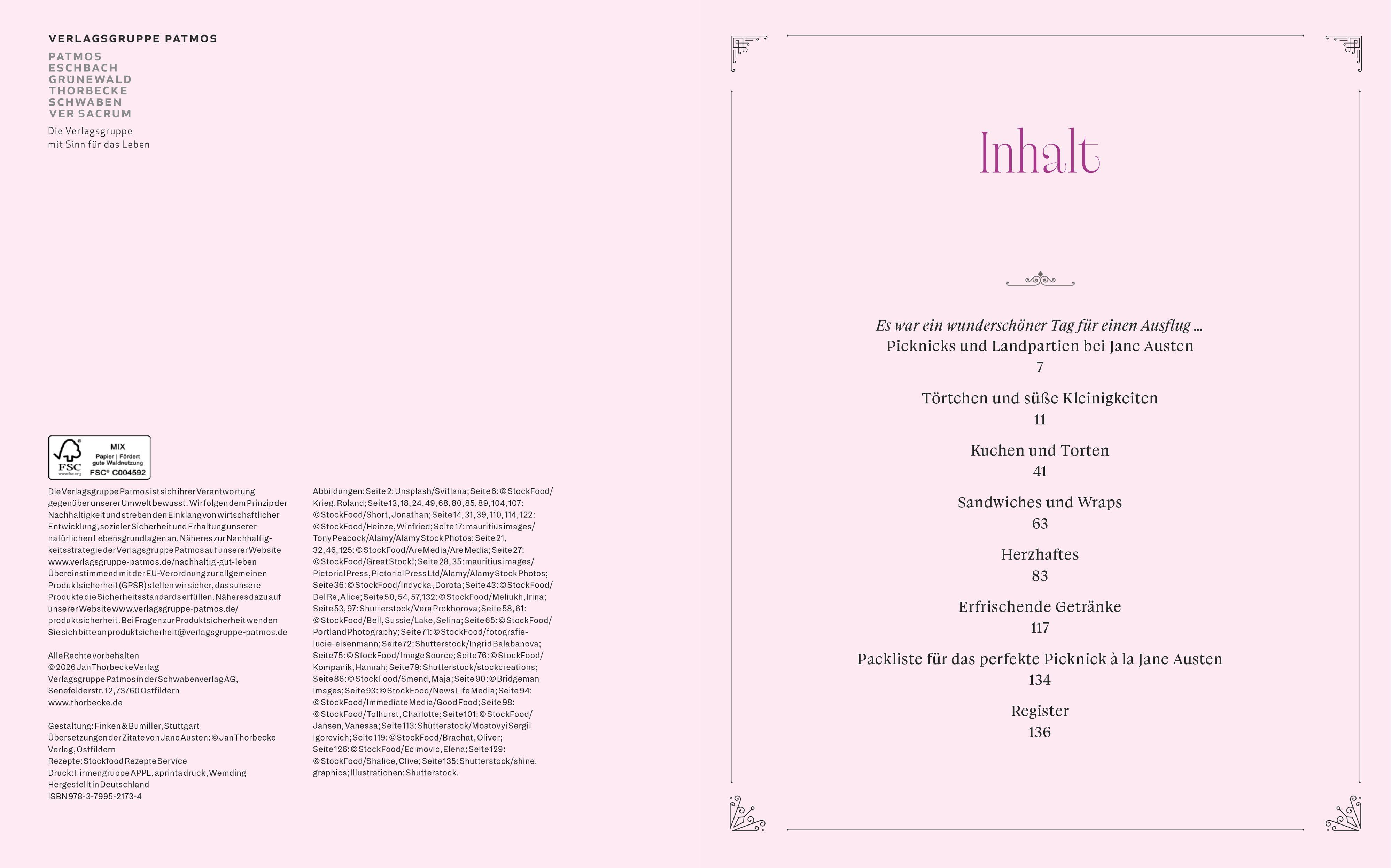 Beispielinhalt (Bild) Picknick mit Jane Austen