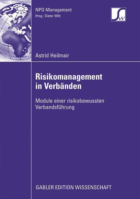 Vorderes Coverbild Risikomanagement in Verbänden