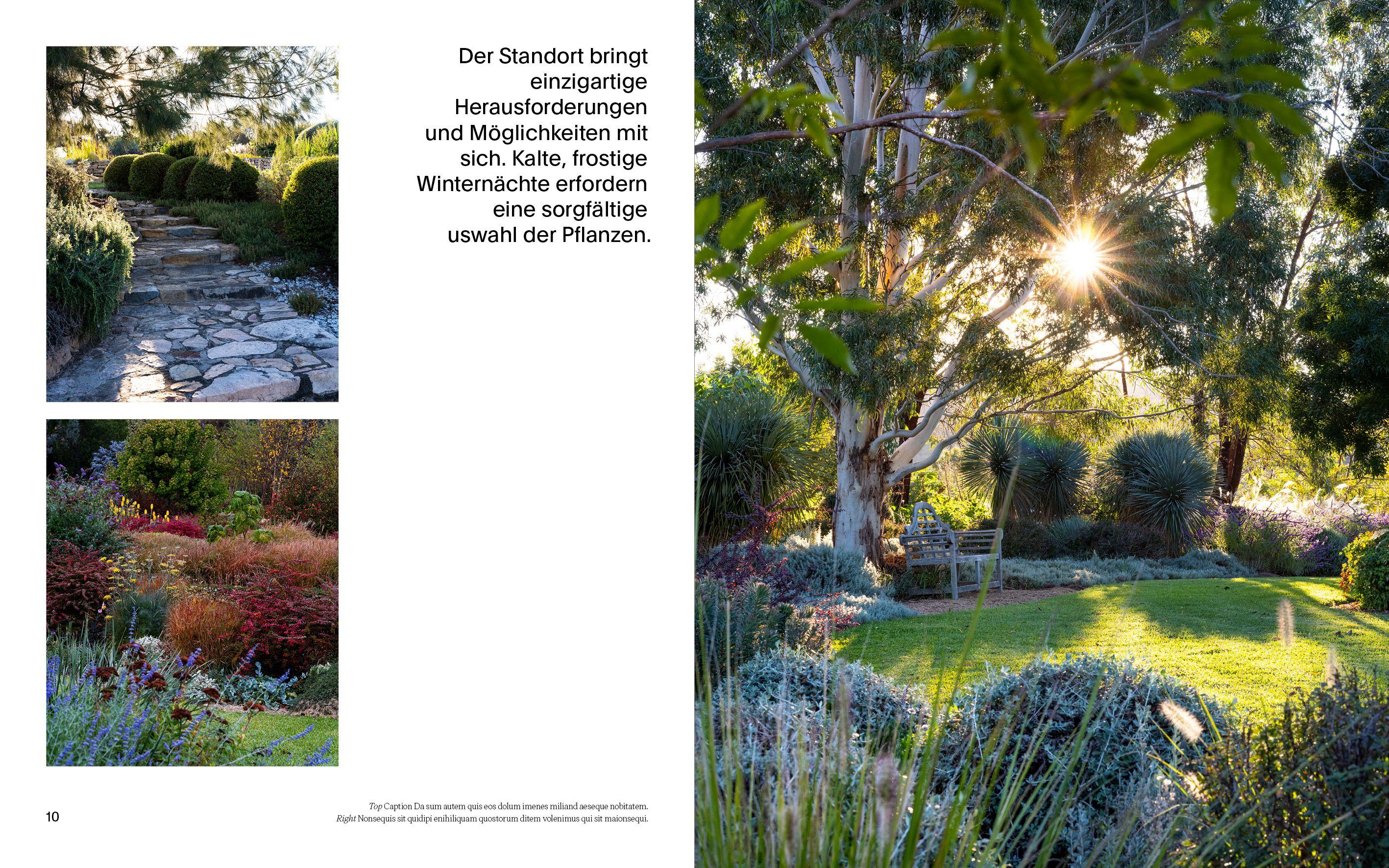 Beispielinhalt (Bild) Cottagecore Gärten