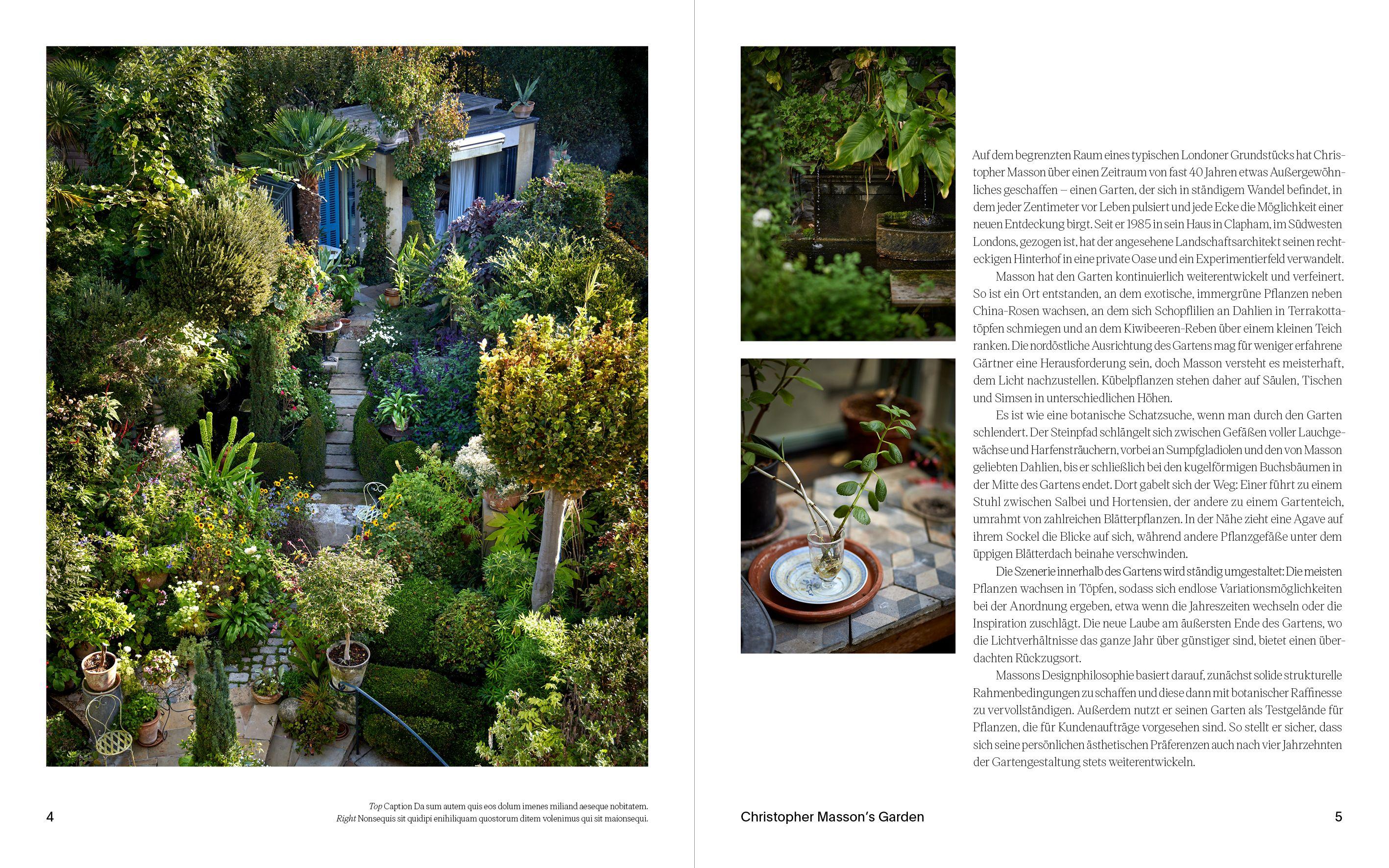 Beispielinhalt (Bild) Cottagecore Gärten