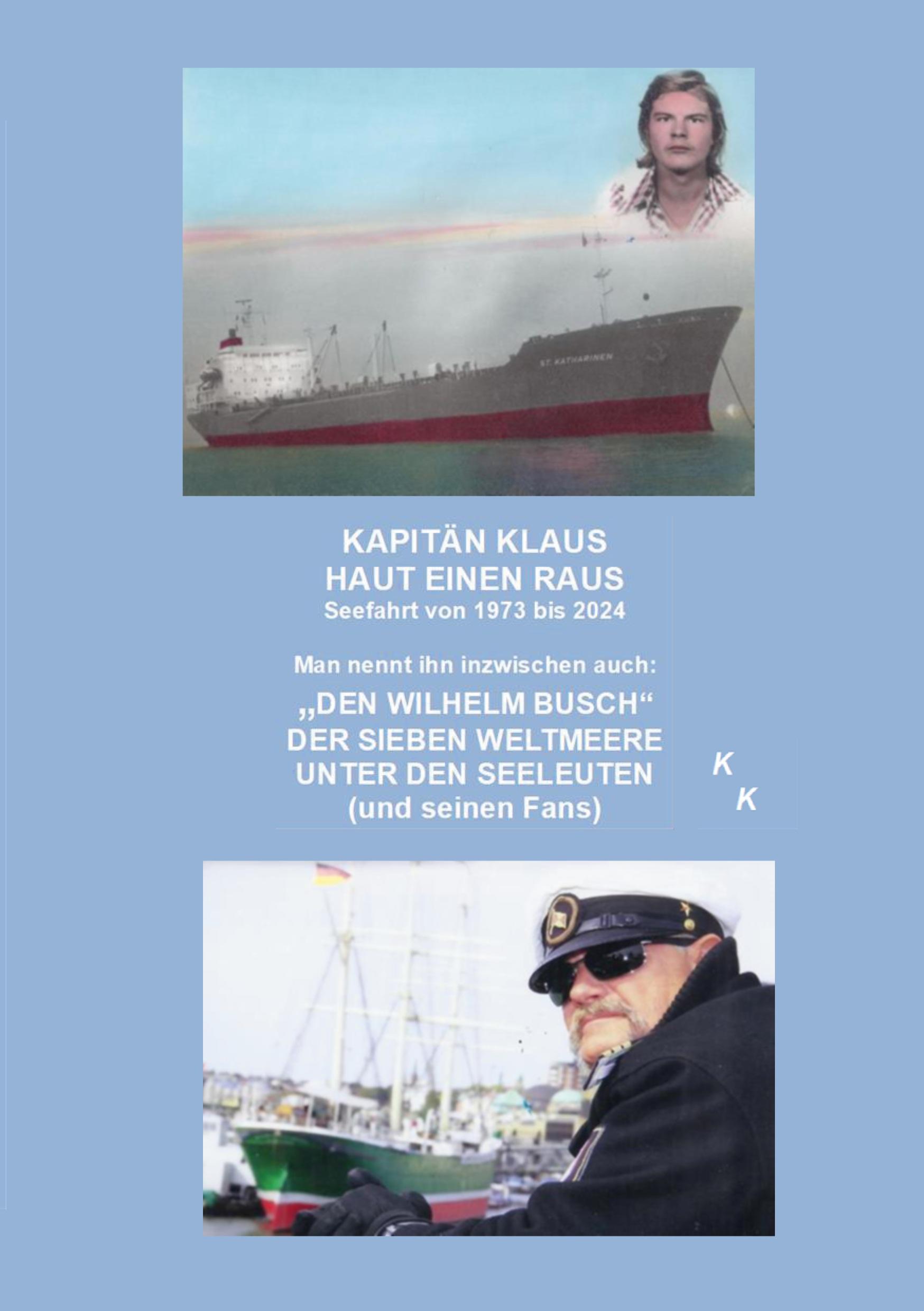 Vorderes Coverbild Kapitän Klaus haut einen raus