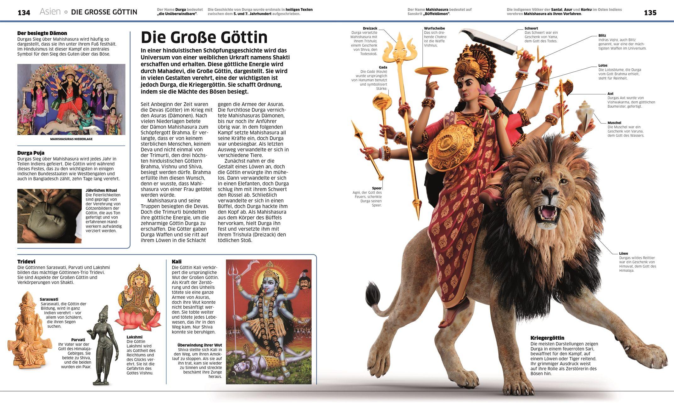 Beispielinhalt (Bild) DK Wissen. Sagen & Mythen