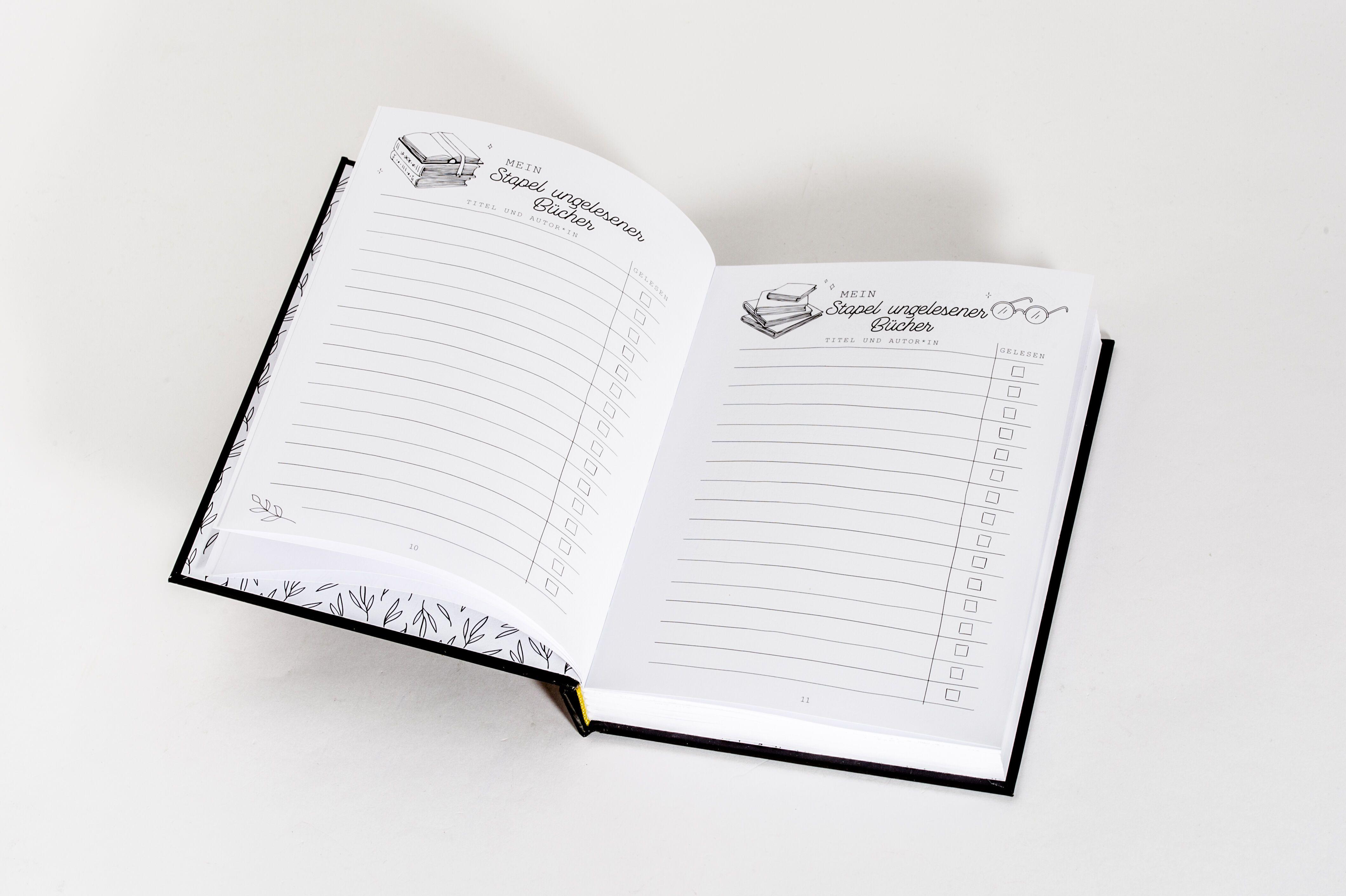 Beispielinhalt (Bild) Book Journal