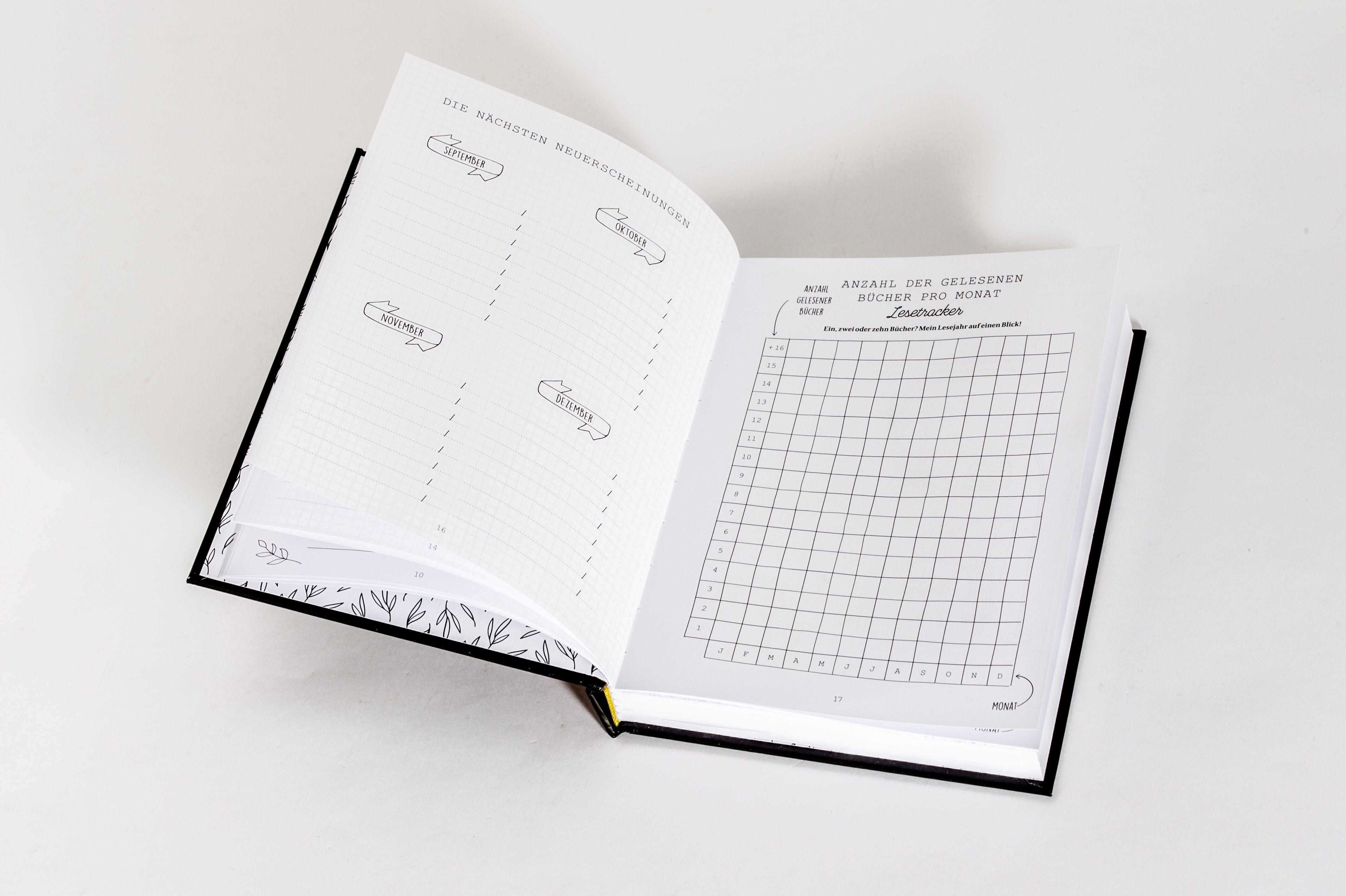 Beispielinhalt (Bild) Book Journal