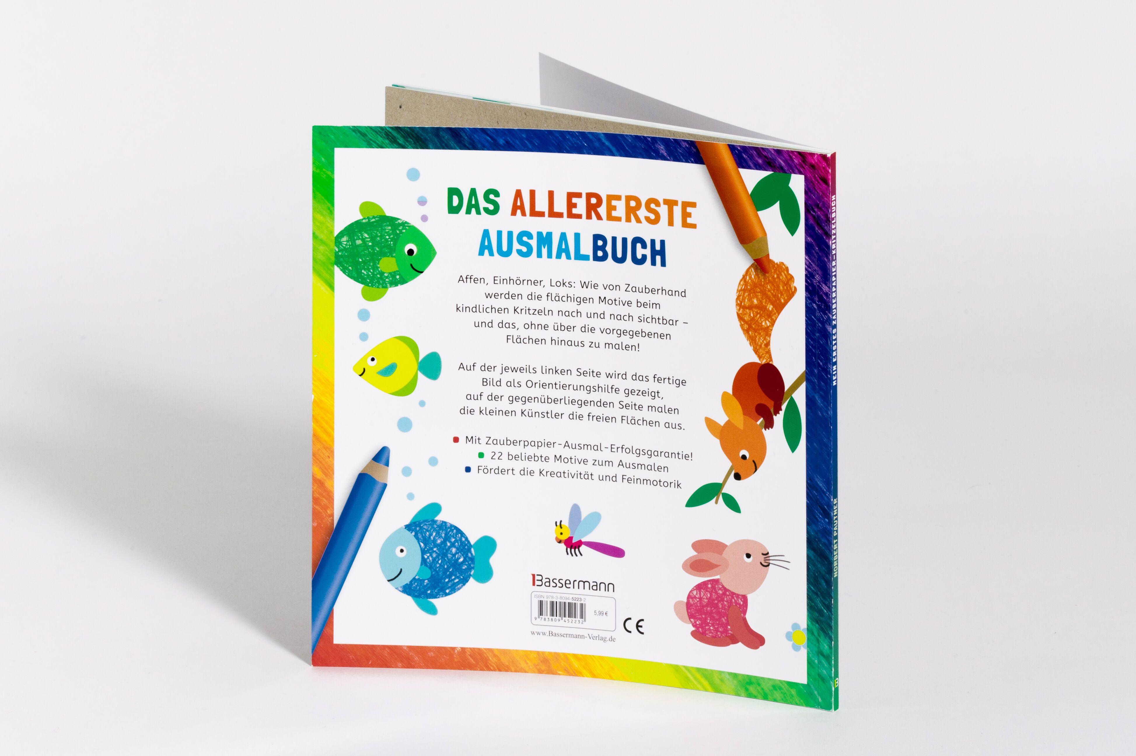 Beispielinhalt (Bild) Mein erstes Zauberpapier-Kritzelbuch. Für Kinder ab 18 Monaten