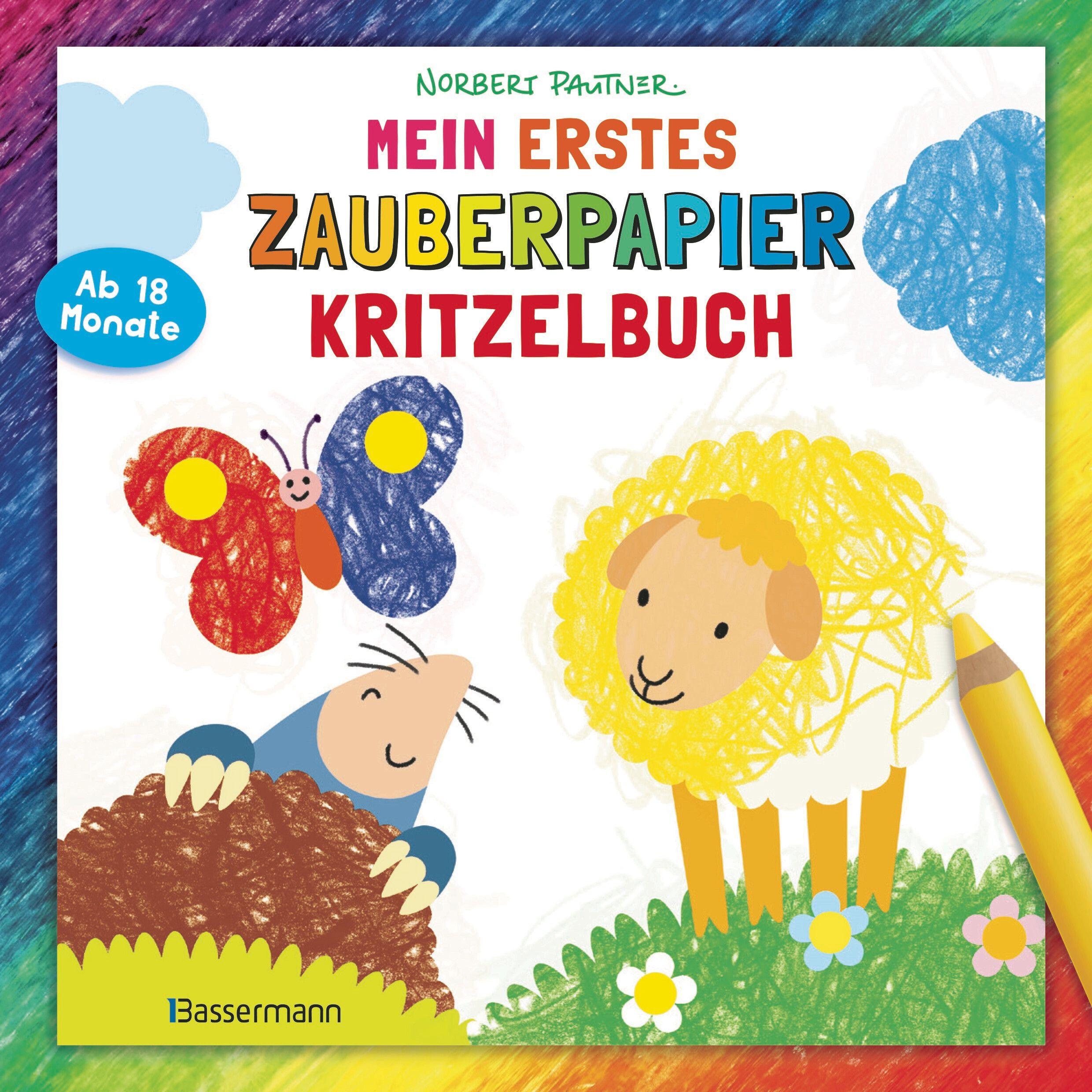 Vorderes Coverbild Mein erstes Zauberpapier-Kritzelbuch. Für Kinder ab 18 Monaten
