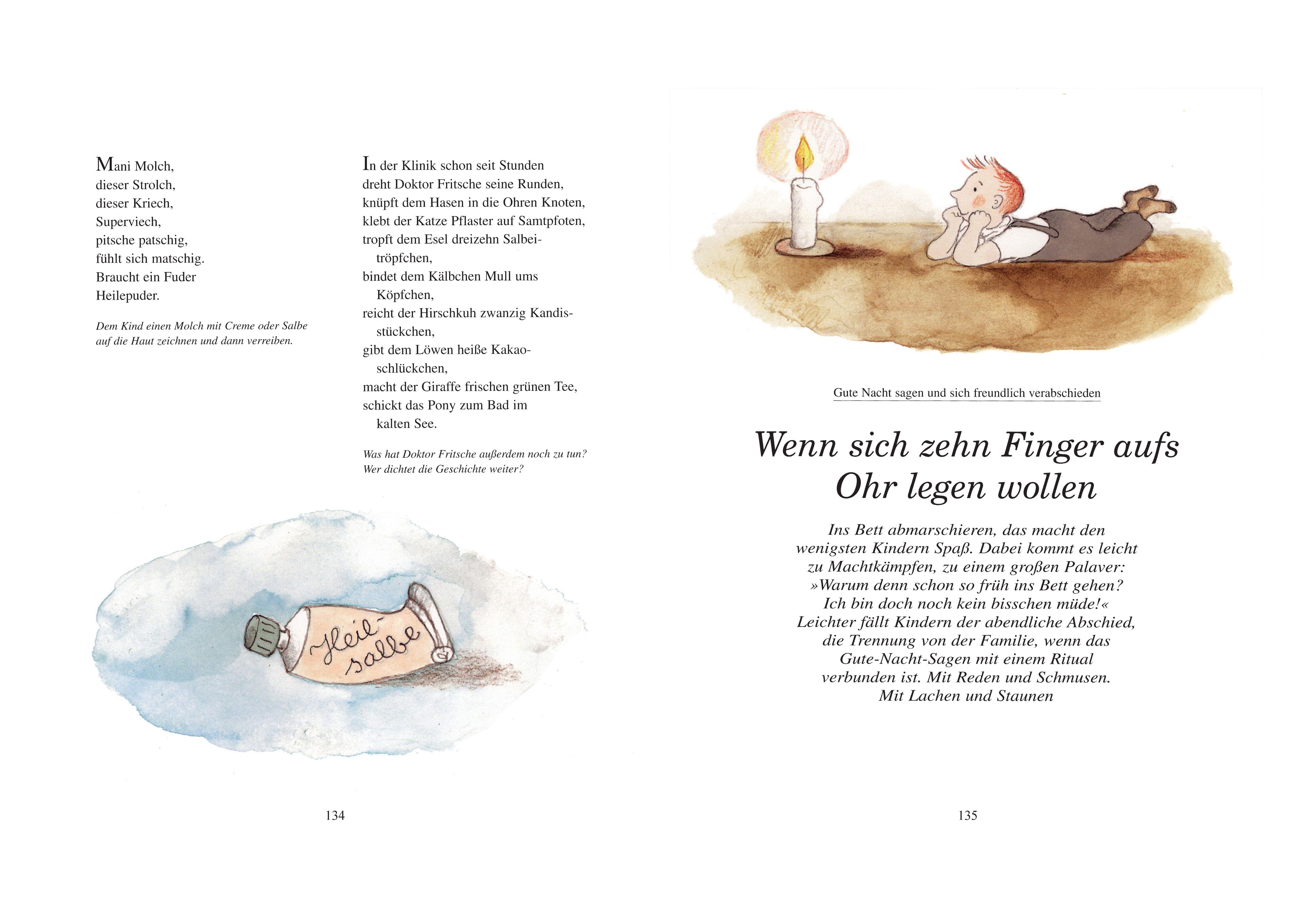 Beispielinhalt (Bild) Das große Buch der Kinderreime