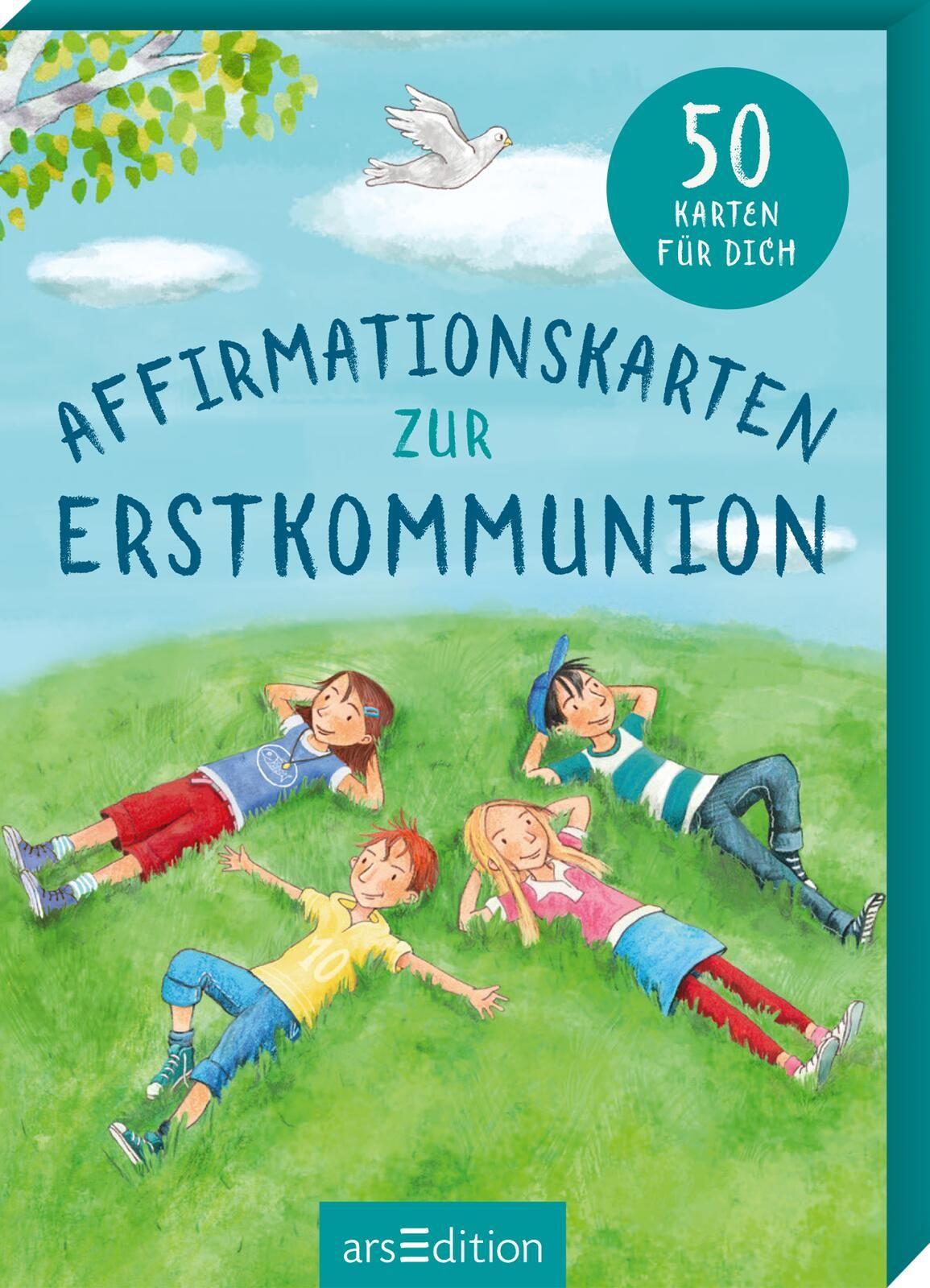 Vorderes Coverbild Affirmationskarten zur Erstkommunion