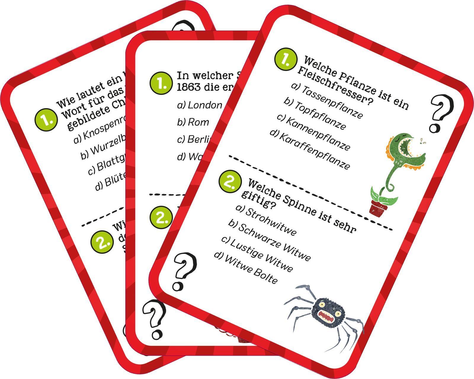 Beispielinhalt (Bild) Das ultimative Wissens-Quiz