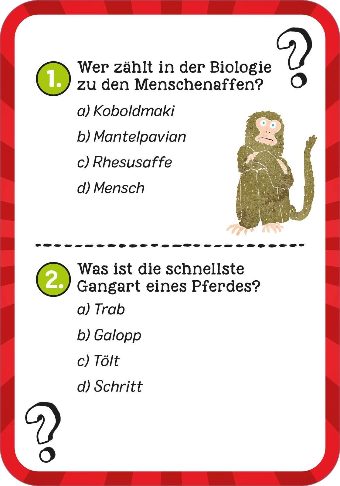 Beispielinhalt (Bild) Das ultimative Wissens-Quiz