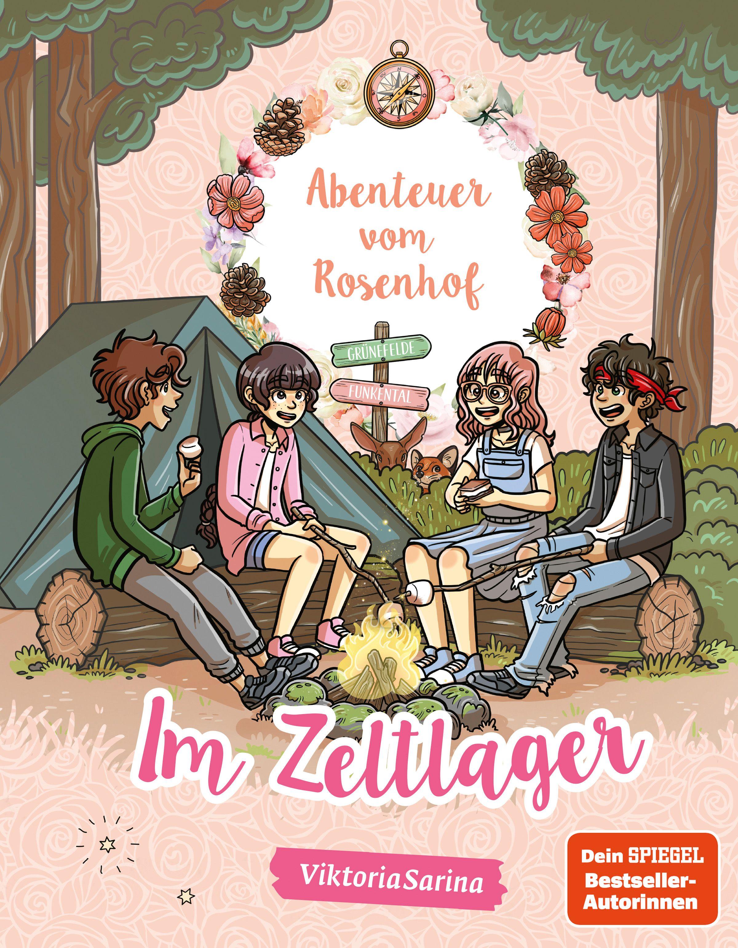 Beispielinhalt (Bild) Abenteuer vom Rosenhof. Im Zeltlager