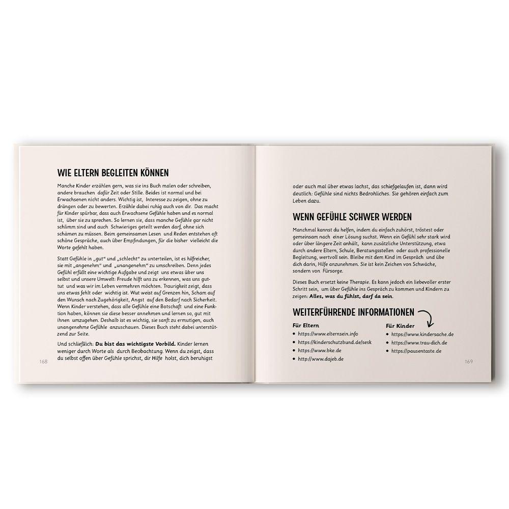 Beispielinhalt (Bild) Das kleine Buch der guten Gefühle