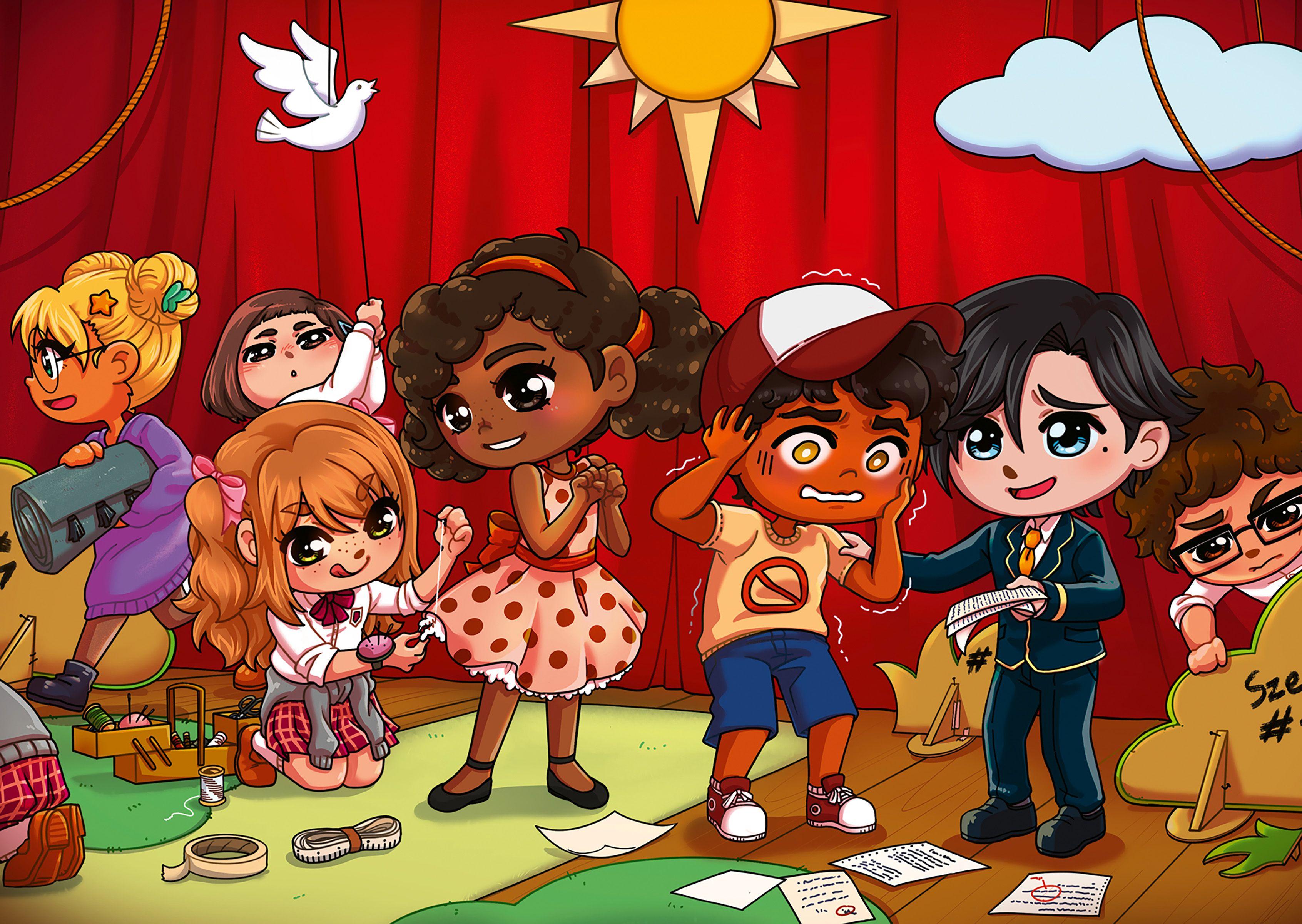 Beispielinhalt (Bild) Die Star Academy: Duell der Streiche